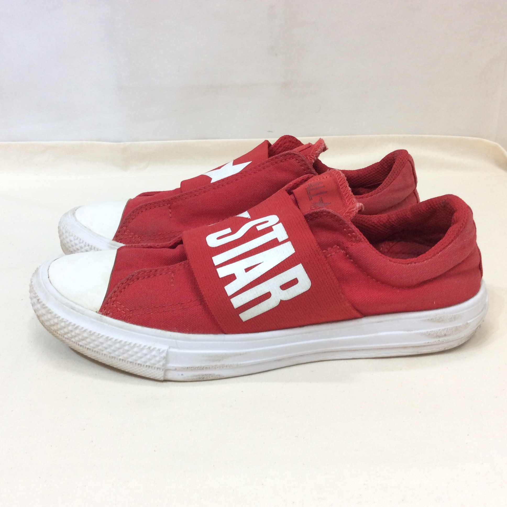 コンバース スニーカー 24.5cm レッド