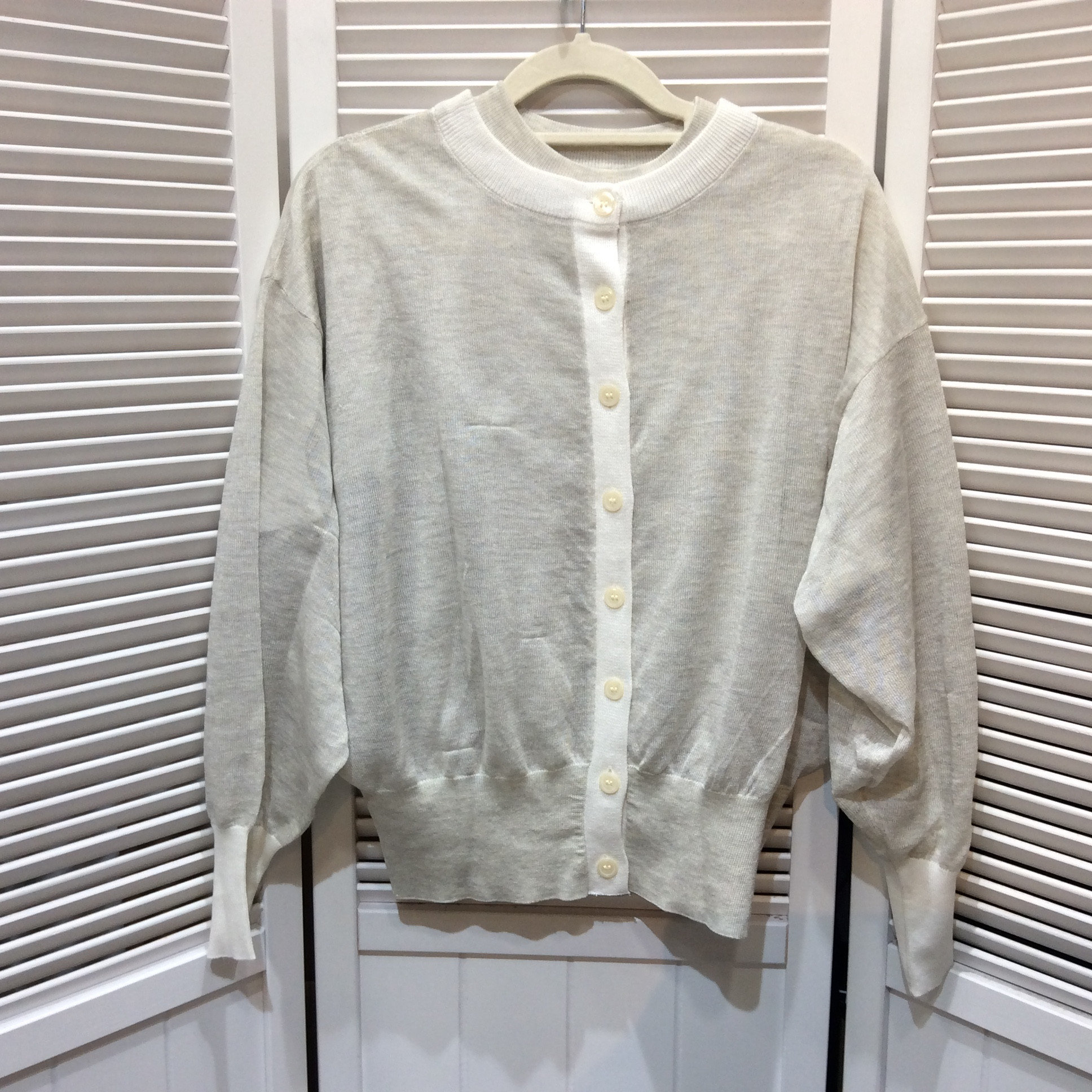 Te chi chi アンサンブル フリーサイズ   アイボリーラメ