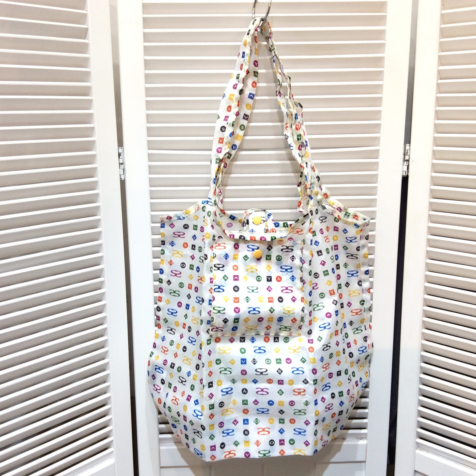 未使用 SAVOY 折りたたみ ナイロンエコバッグ  