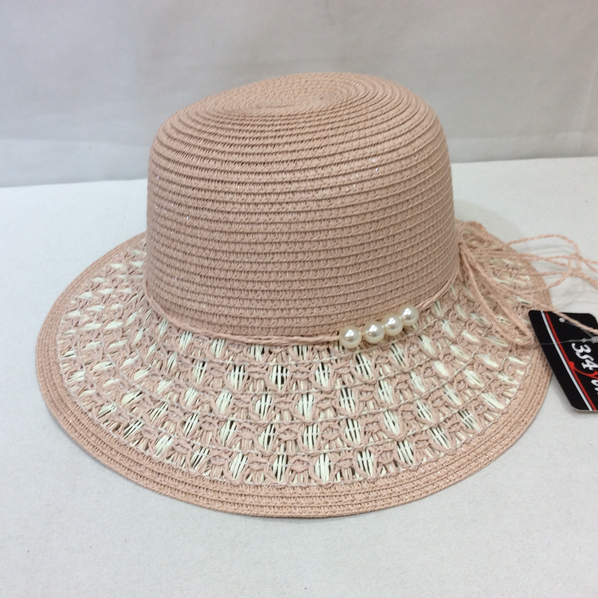 新品☆3s4you 麦わら帽子 F フリーサイズ ピンク TRY