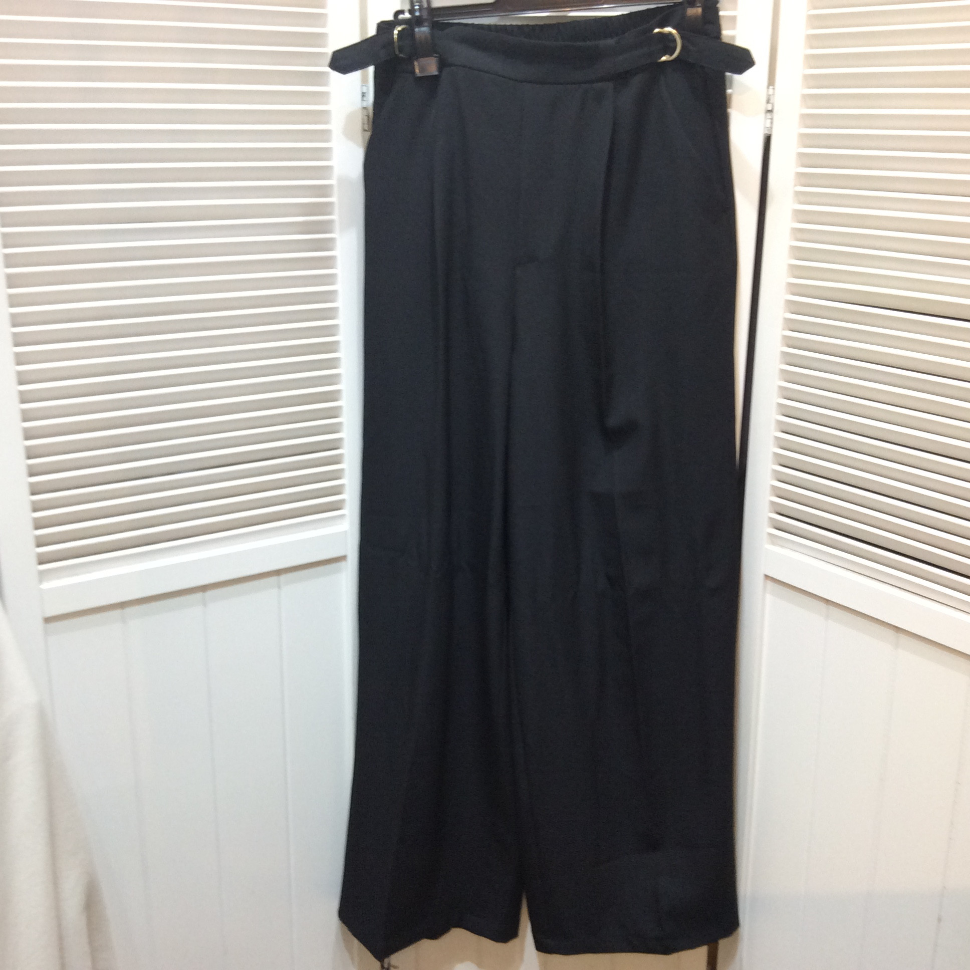 ワールド ワイドパンツ   Lサイズ  黒