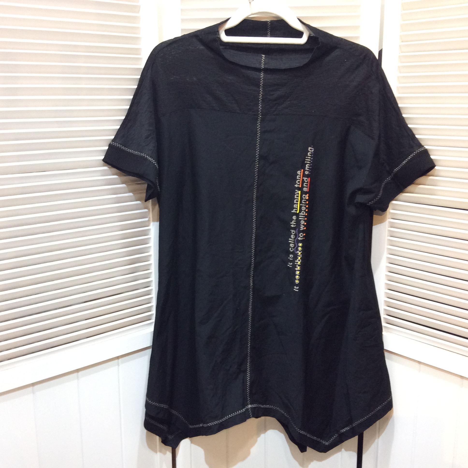 日本製 チュニック  42  ブラック