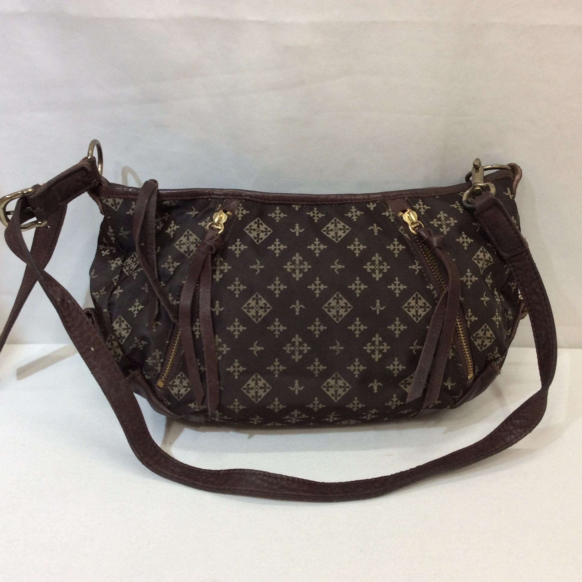 russet ラシット ナイロンショルダーバッグ こげ茶