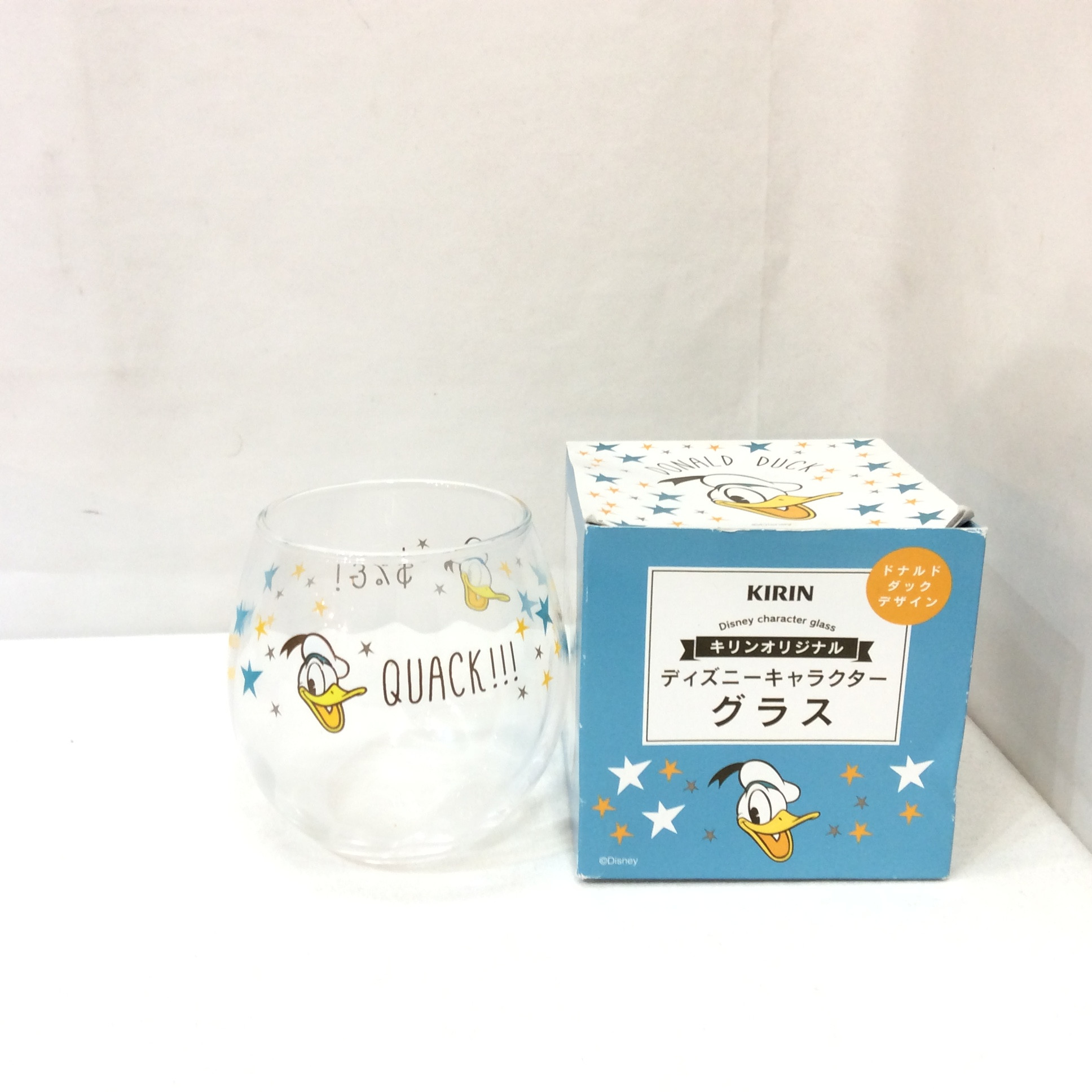 未使用 KIRIN ディズニーキャラクター グラス  ドナルド