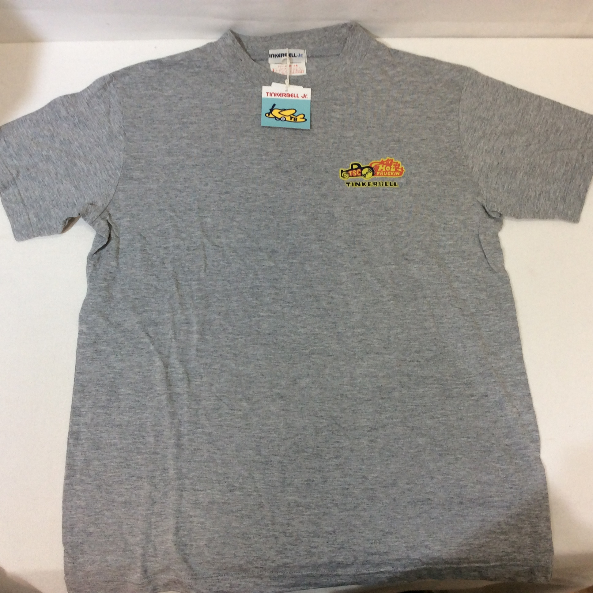未使用☆TINKERBELL Jr. ティンカーベル ジュニア Tシャツ 150cm グレー キッズ 男の子
