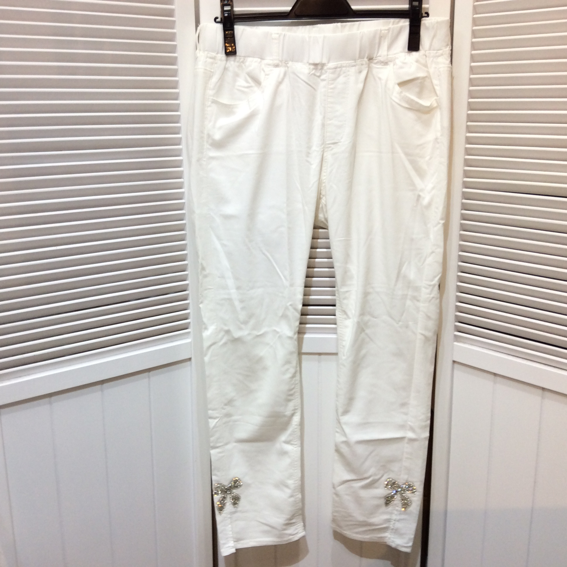 アンドラブ    レギンス  LLサイズ ホワイト