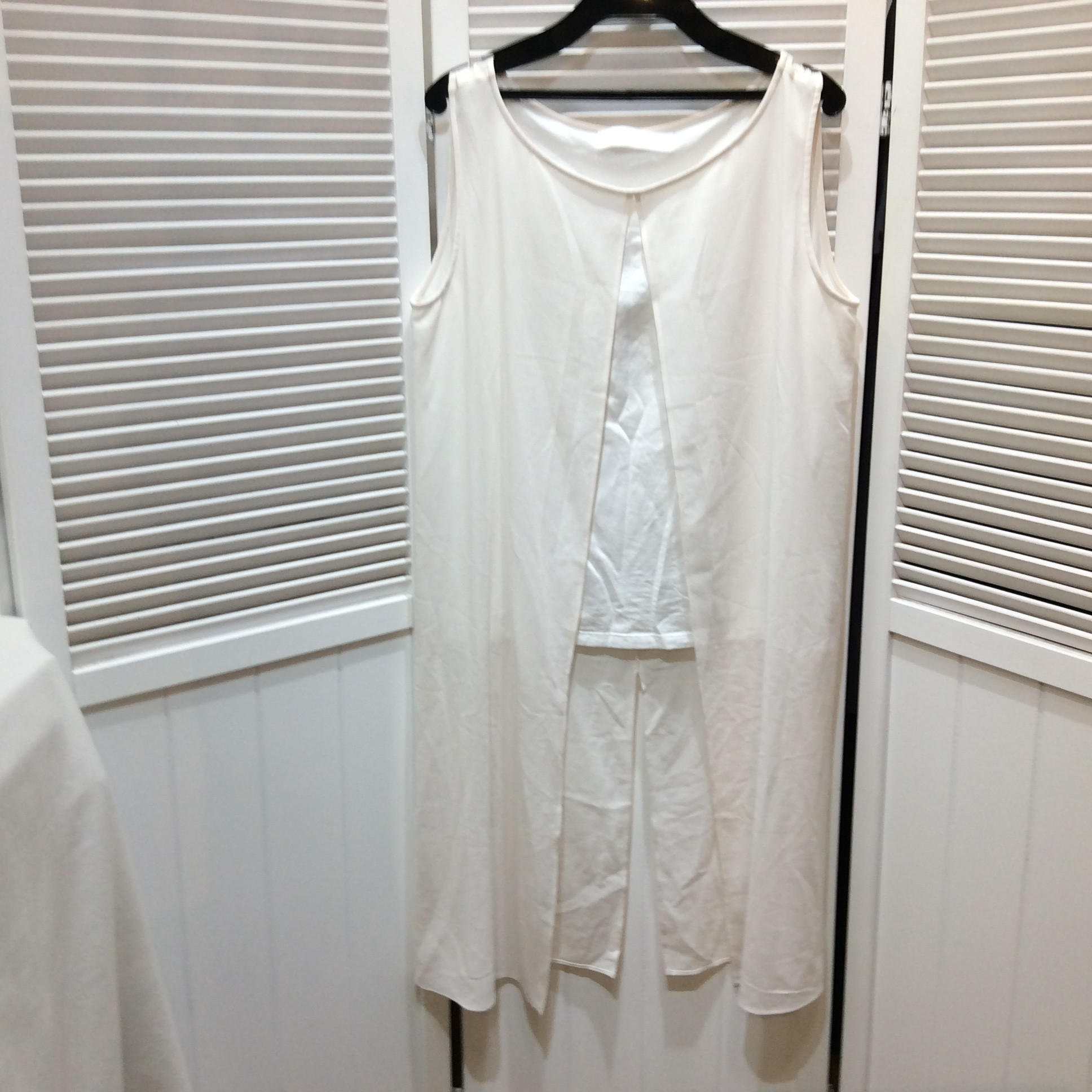 ノーリーズ    ノースリーブデザインカットソー  38  オフホワイト