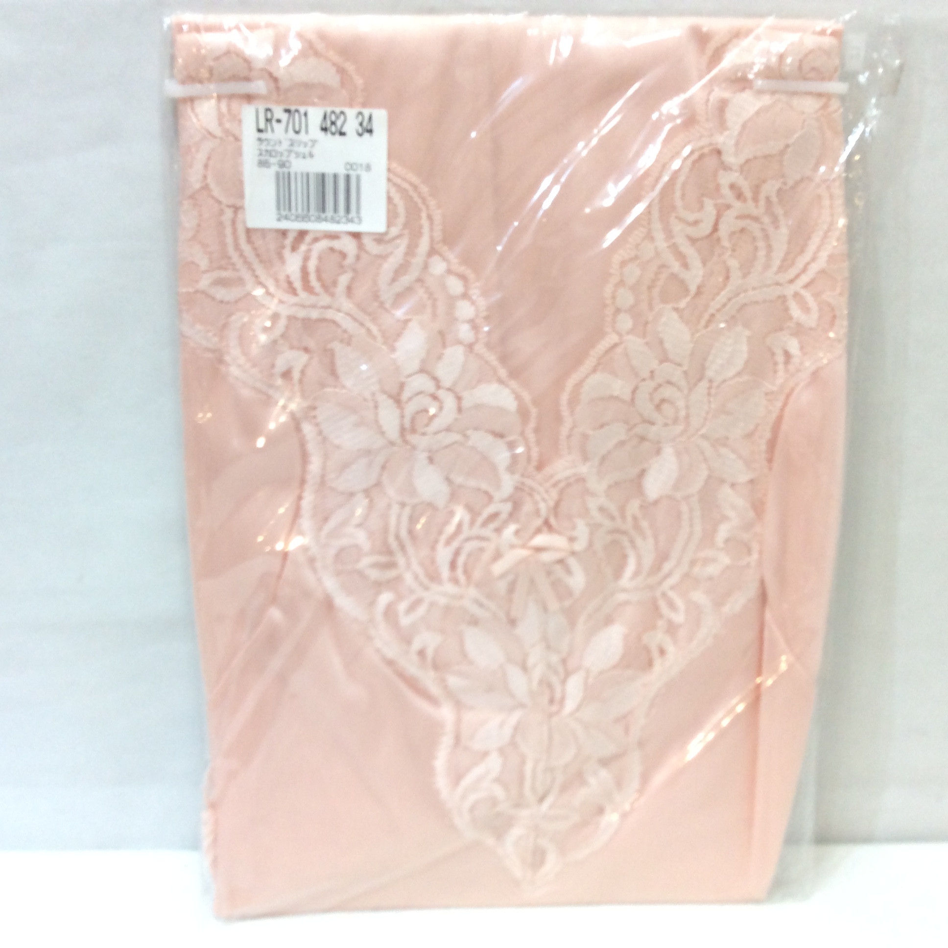 未使用☆ラウンドスリップ スカロップシェル 85-90