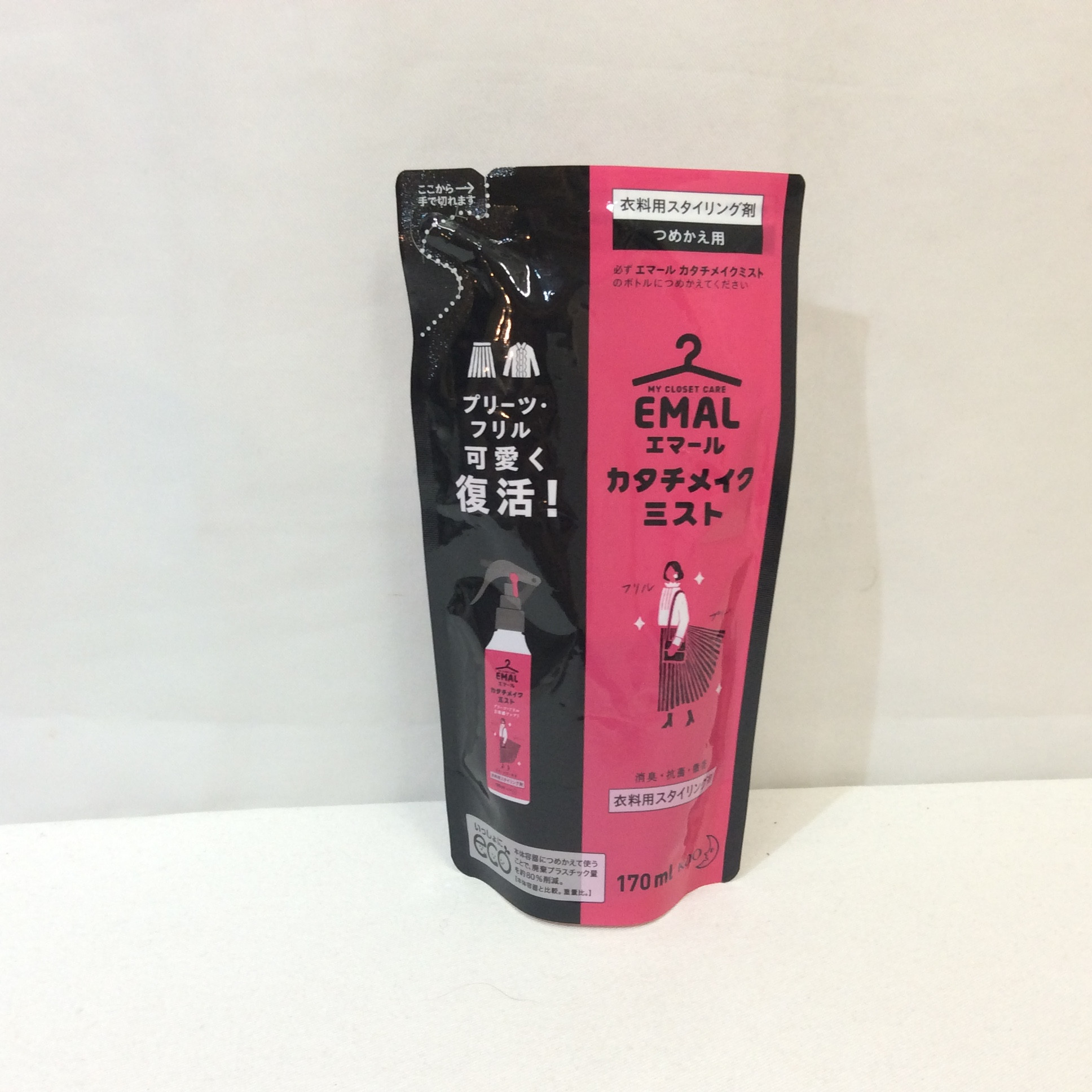 新品 エマール 衣類用スタイリング剤 詰め替え用  170ml