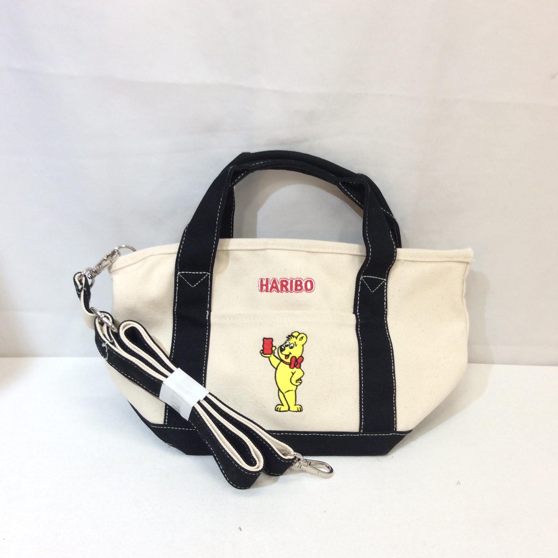 未使用 BAYFLOW ／HARIBOコラボ キャンバスミニトートバッグ