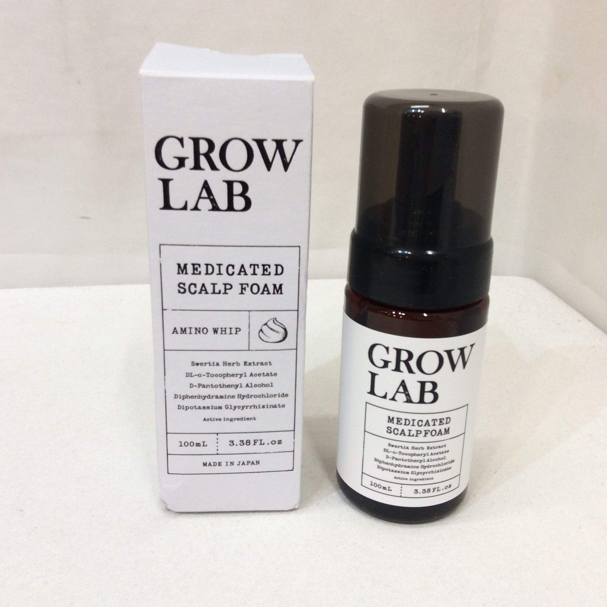 未使用 GROWLAB スカルプフォーム 100ml