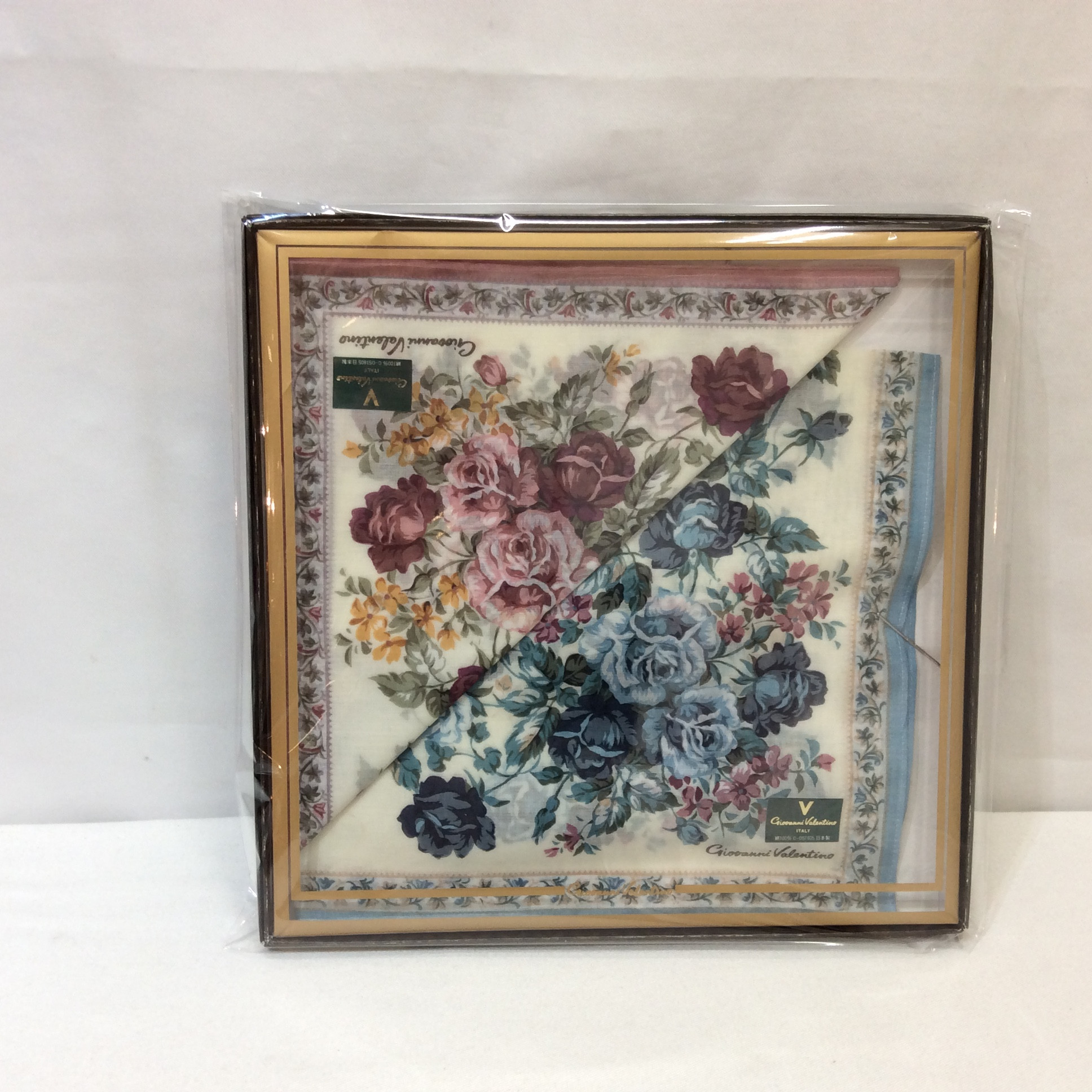 未使用 ヴァレンチノ ハンカチセット