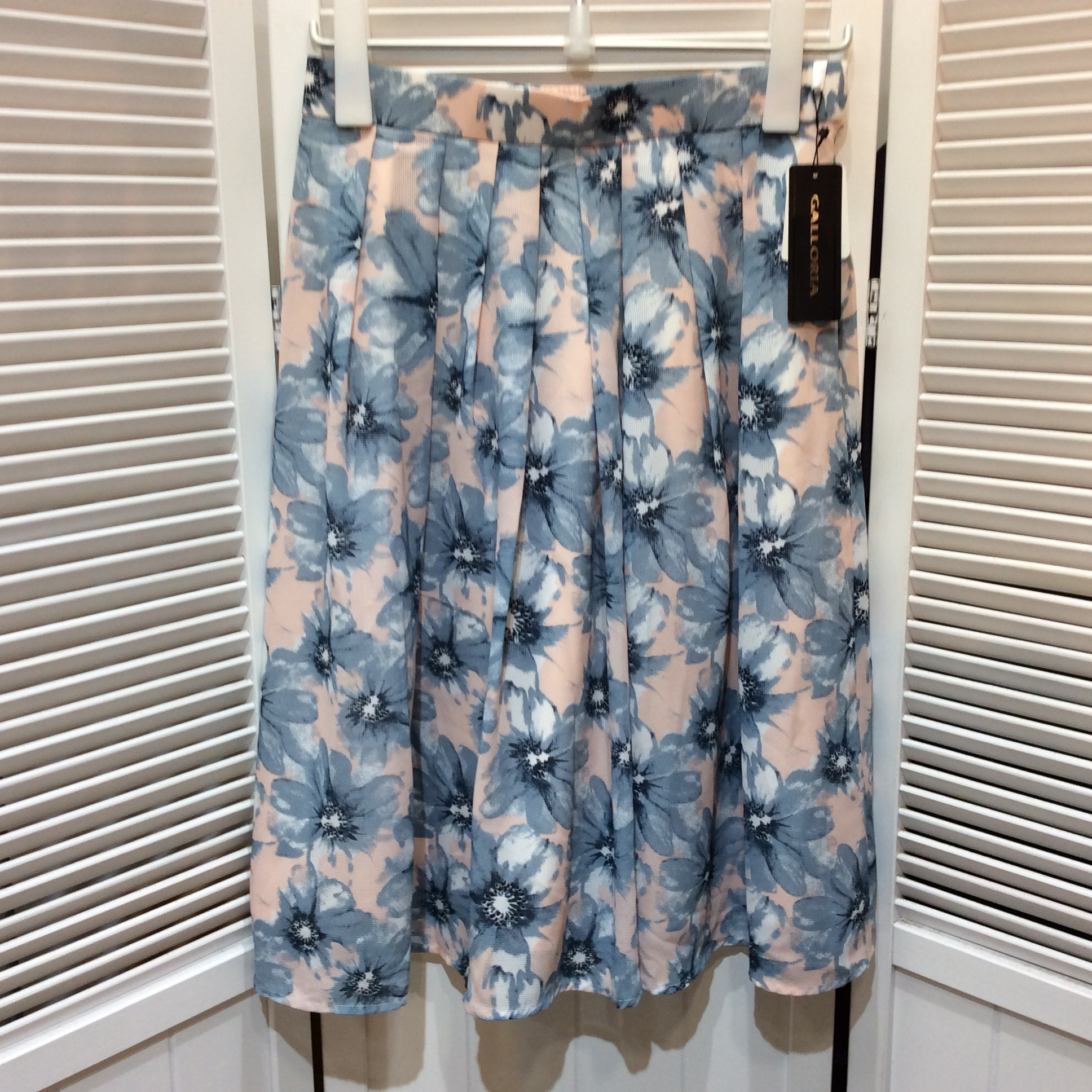 未使用☆GALLORIA ギャローリア レディース スカート L ピンク 花柄