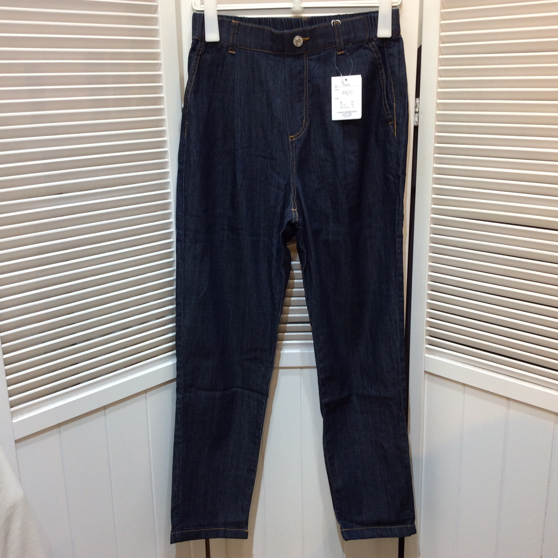 新品☆デニムパンツ M インディゴ