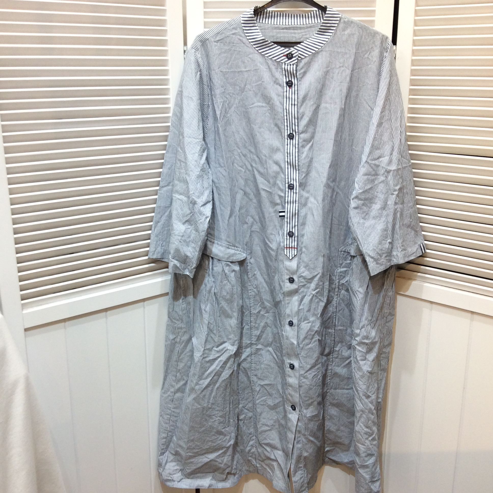 チュニックワンピース サイズ38  ストライプ柄 美品