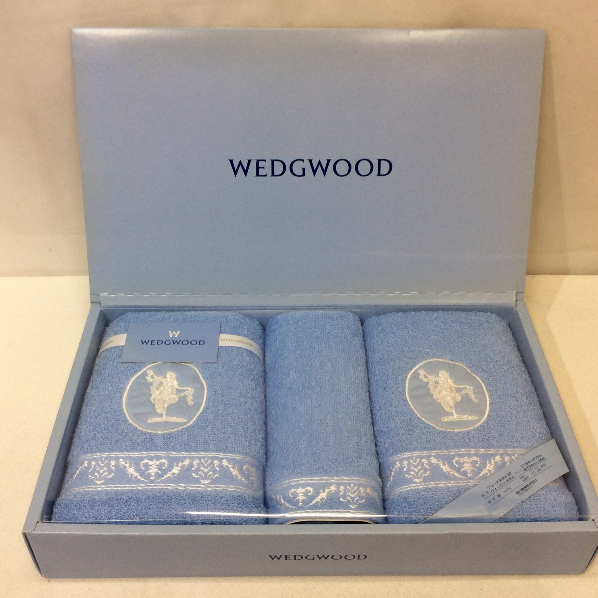 未使用☆WEDGWOOD ウェッジウッド タオル3枚セット
