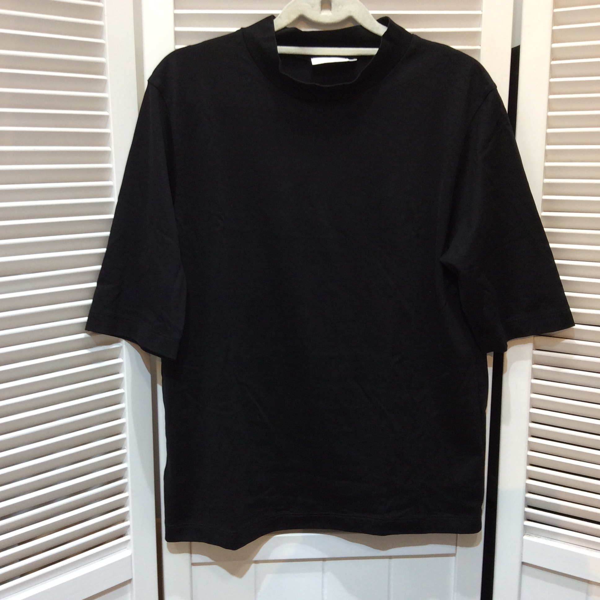 handvaerk ハイネックカットソー Sサイズ 黒