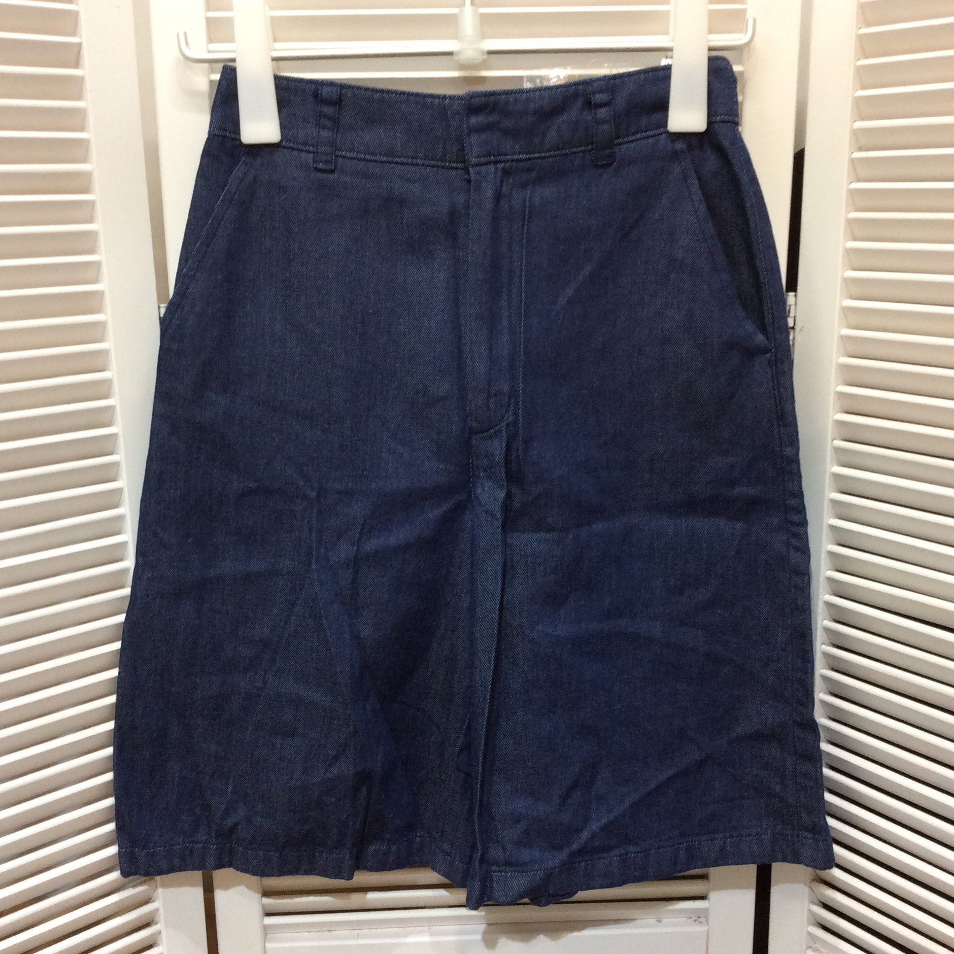 未使用☆GU ジーユー デニムハーフパンツ S