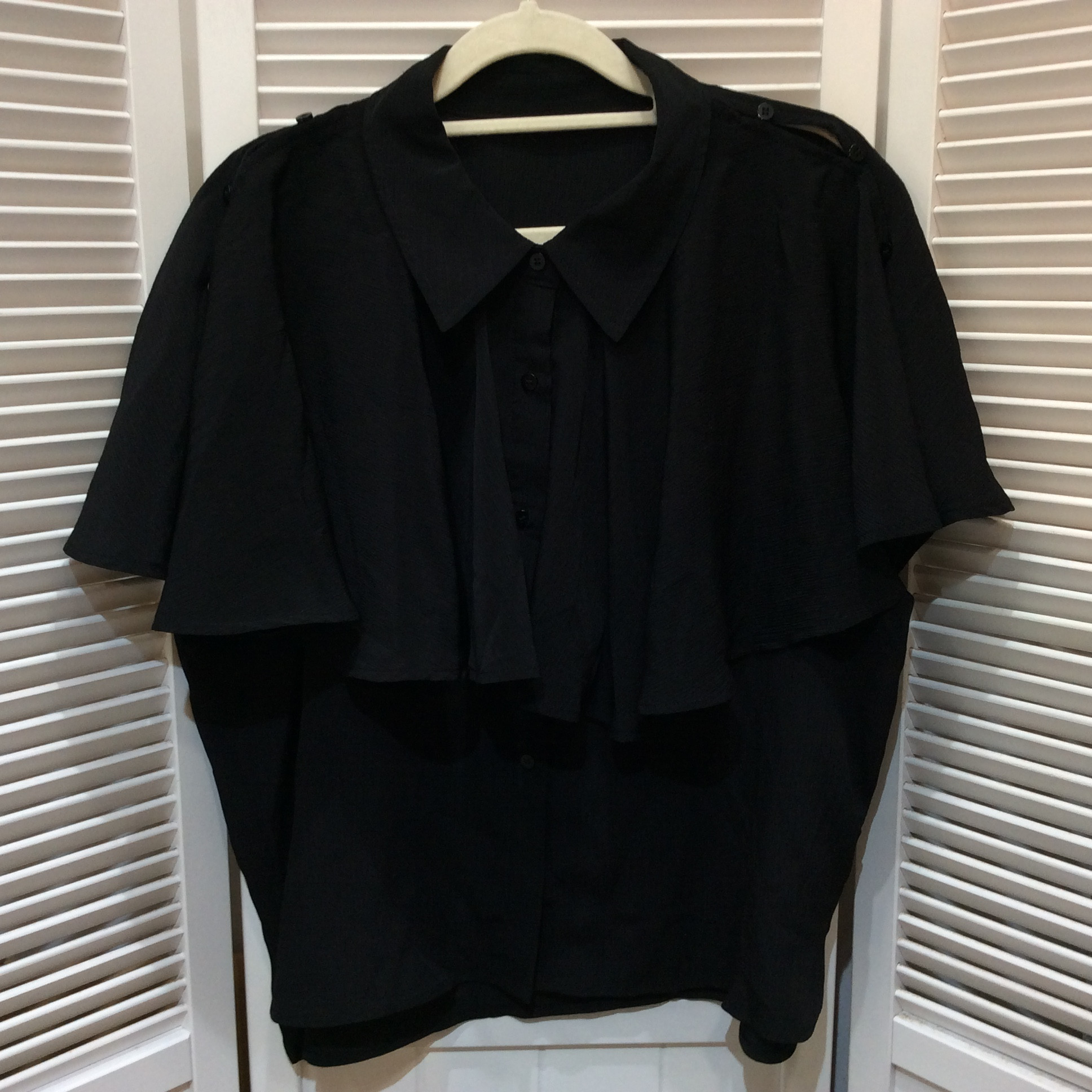 マジェスティックレゴン 半袖シャツ M ブラック