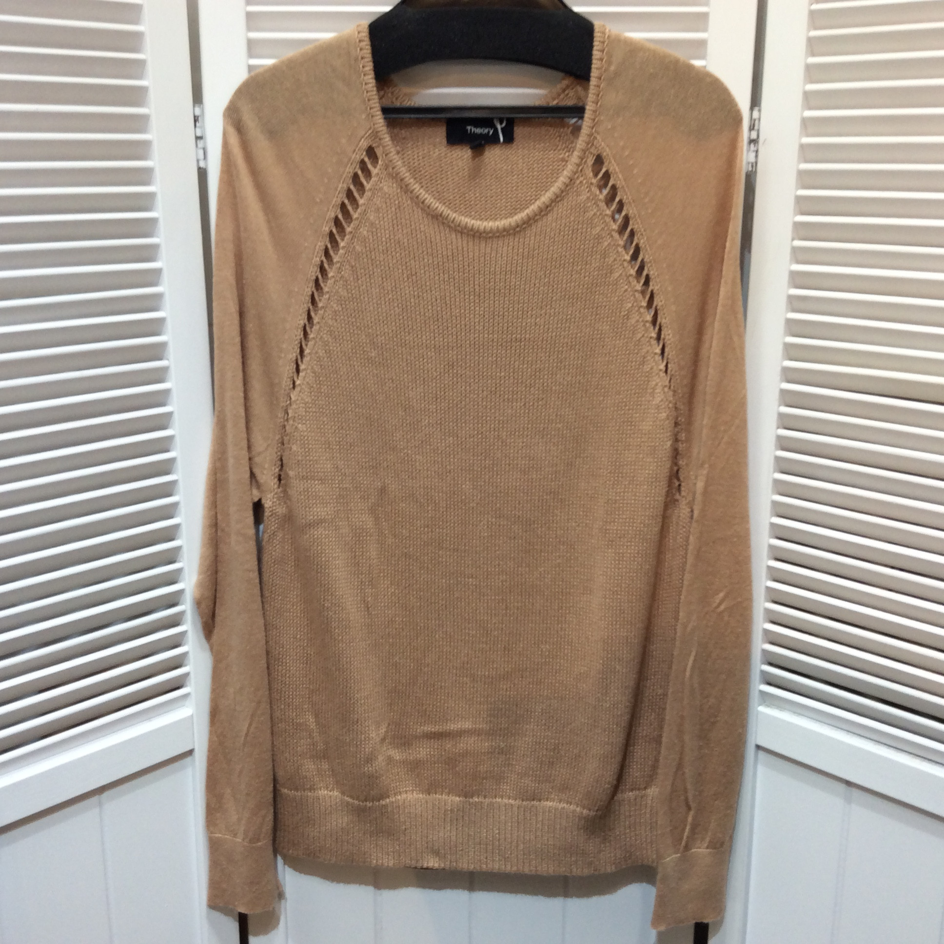 セオリー  長袖セーター サイズS  ベージュ