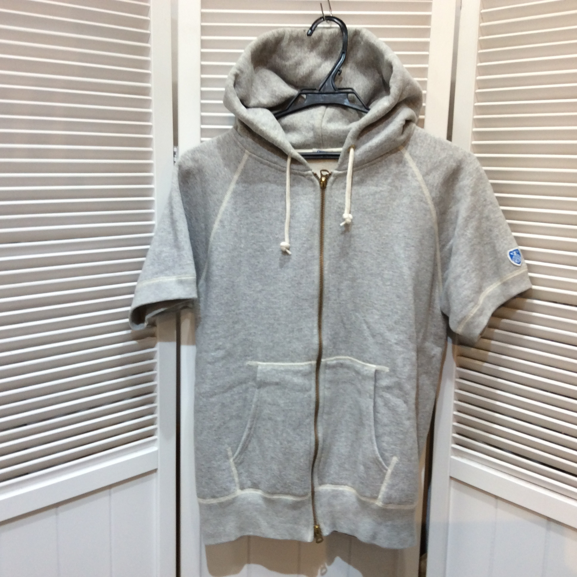 ORCIVAL 半袖パーカー  サイズ3 グレー