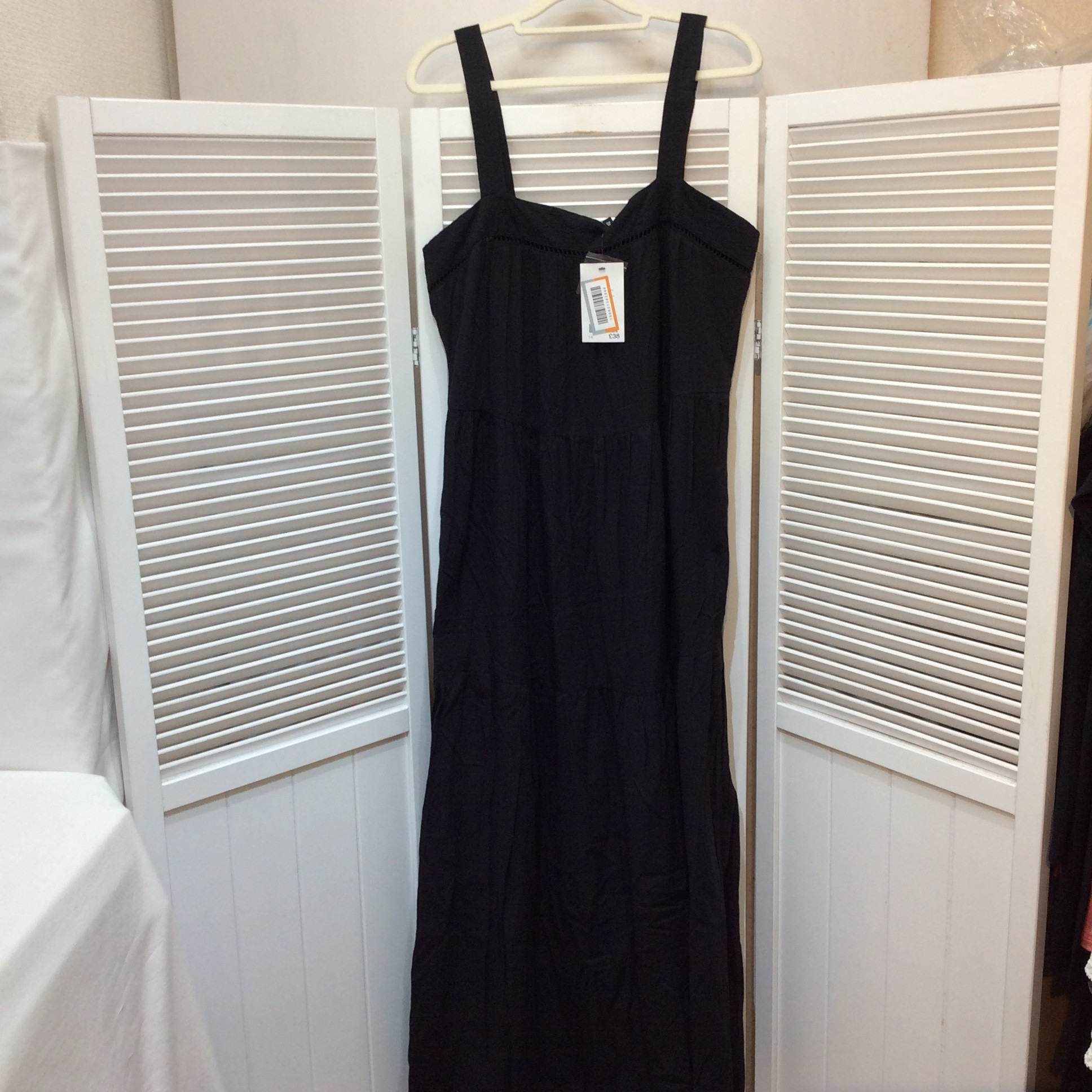 未使用☆NEXT キャミワンピース EU42 ブラック