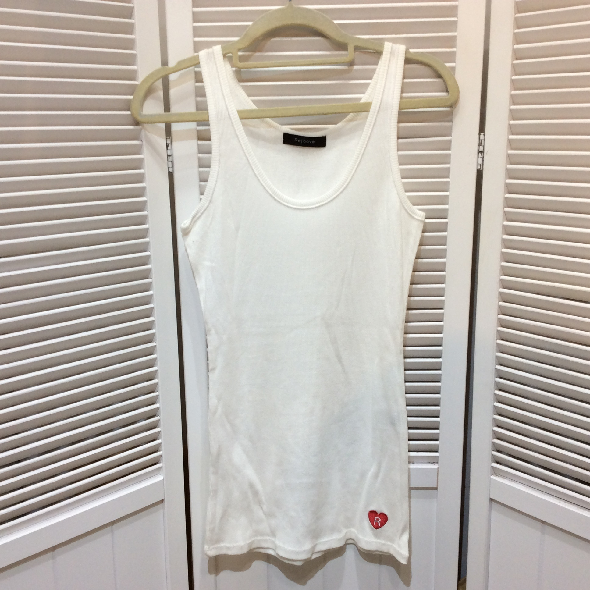 未使用☆Rejoove レジューヴ タンクトップ 11号 ホワイト 前田典子