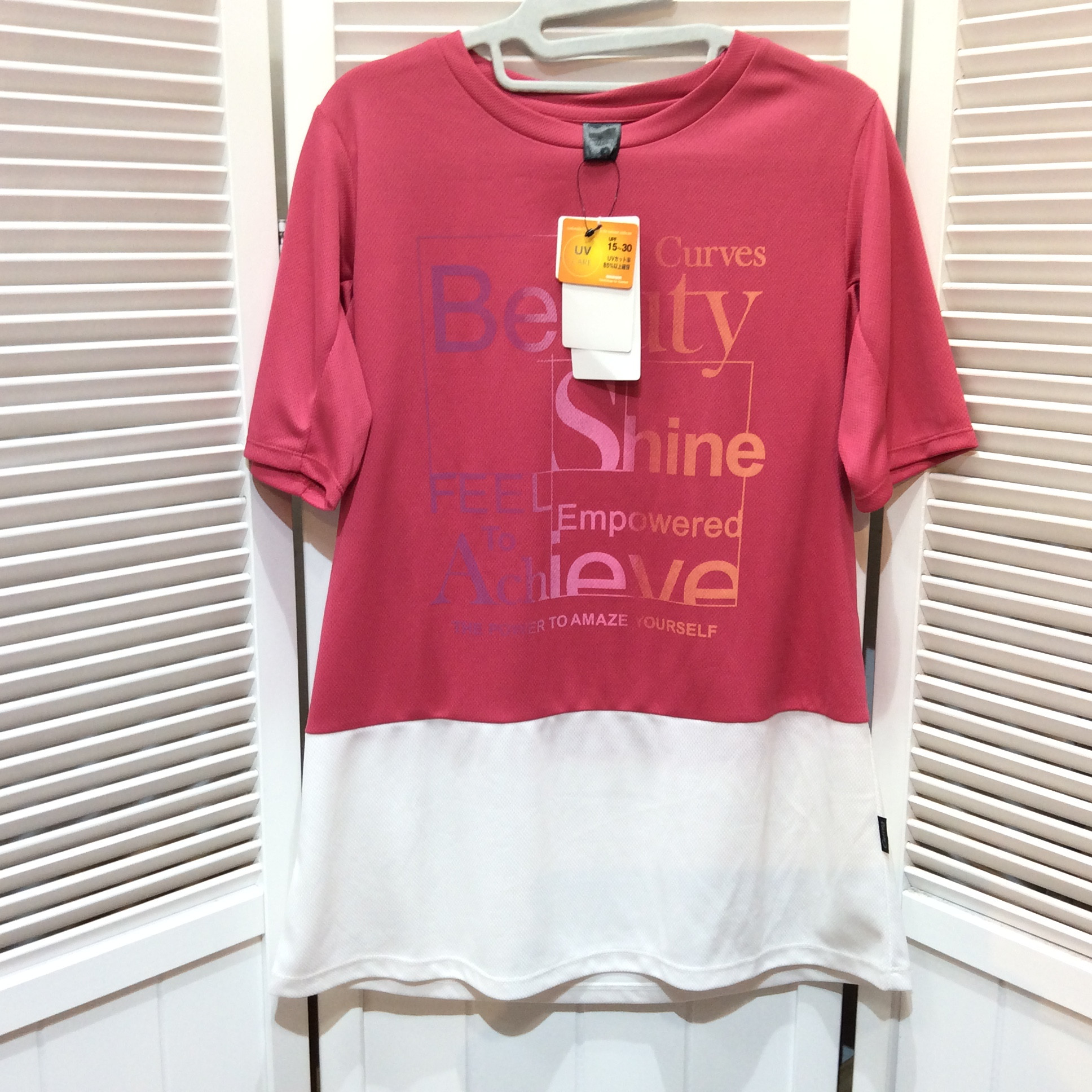 半額値下げ❗️ カーブス チュニック  S ローズピンク