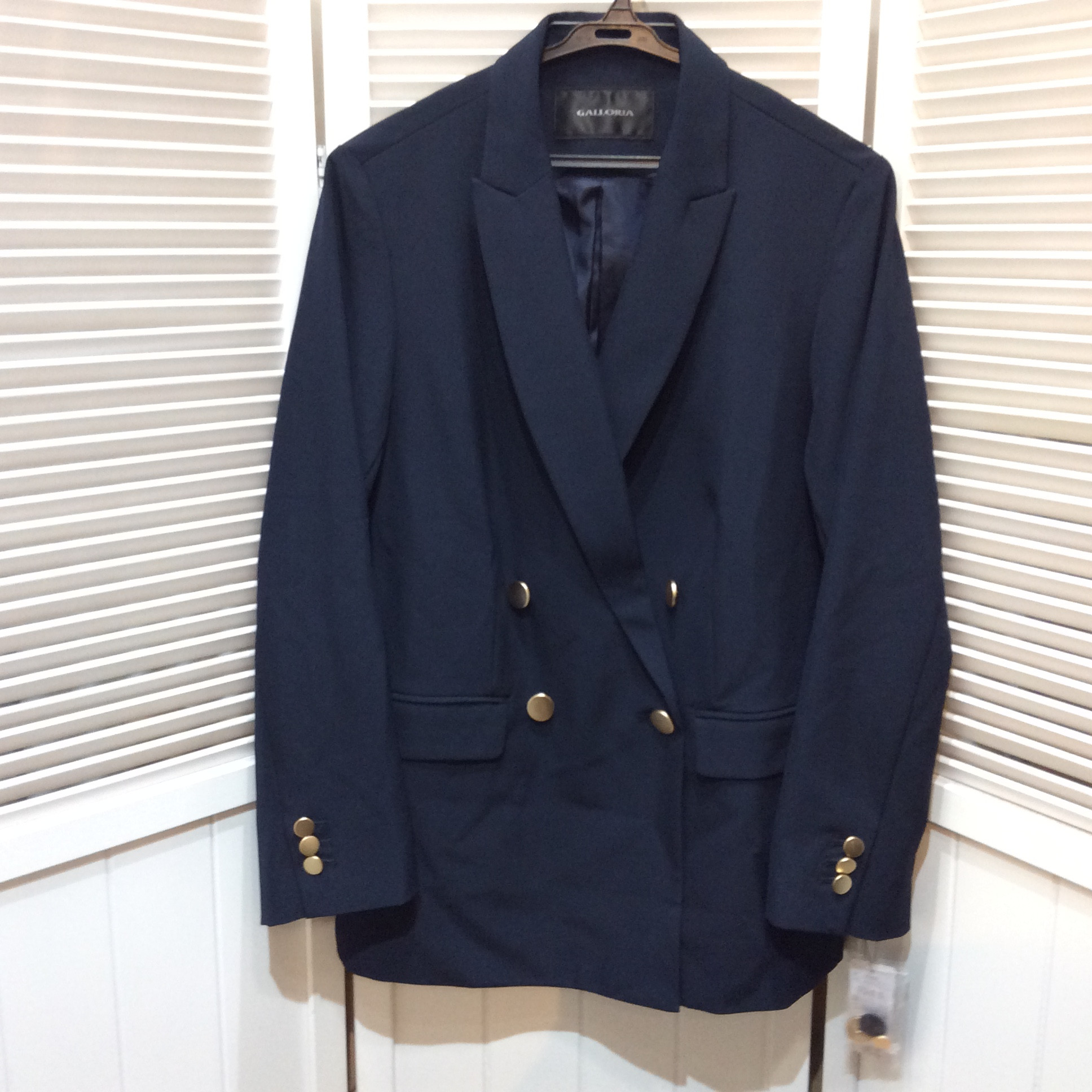 未使用 GALLORIA ブレザー   Lサイズ  ネイビー