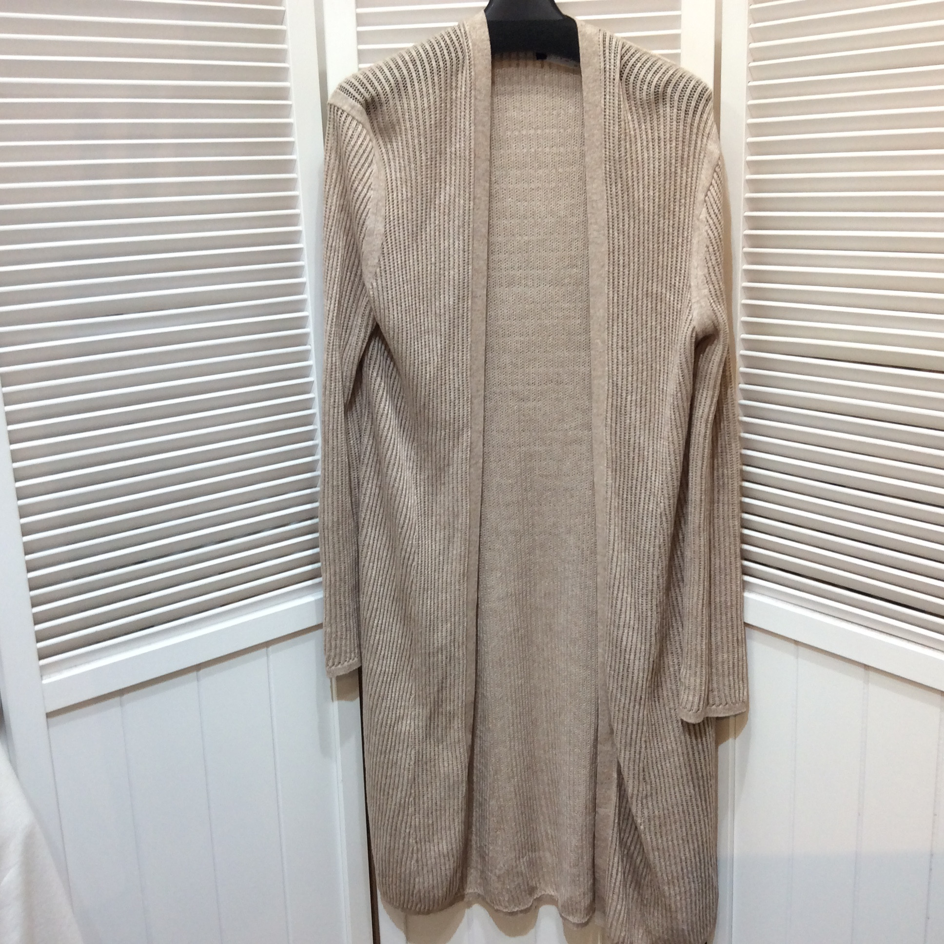 セオリー ロングカーディガン Sサイズ ベージュ