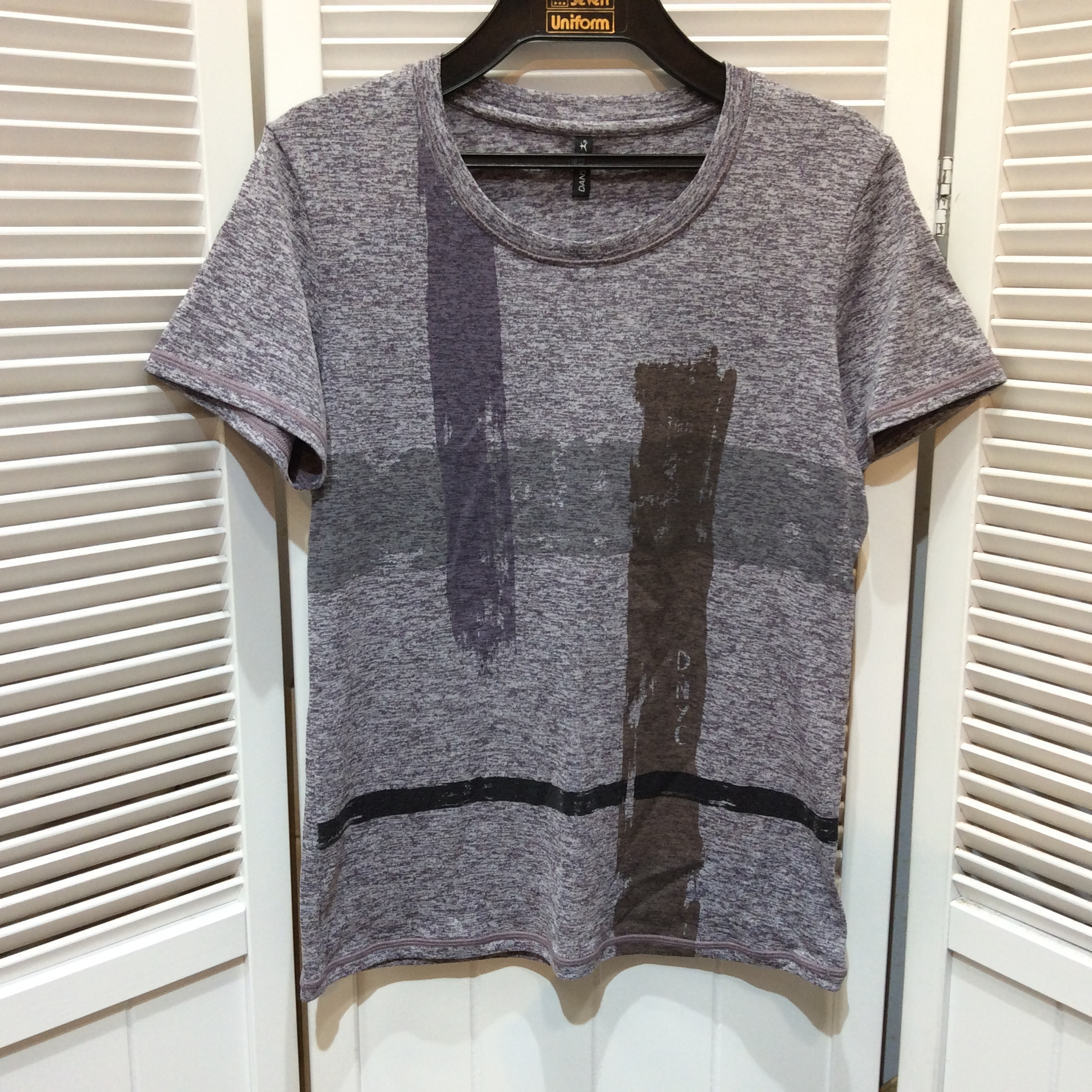 DANSKIN Tシャツ  サイズM  パープル系  スポーツ