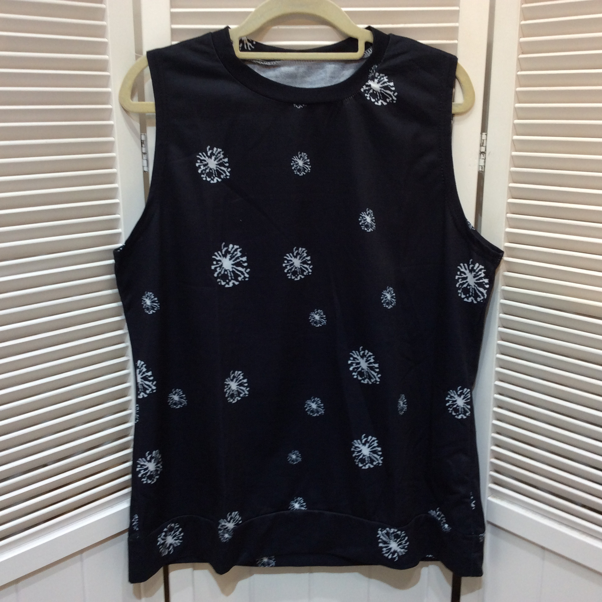 未使用☆ノースリーブカットソー L ネイビー