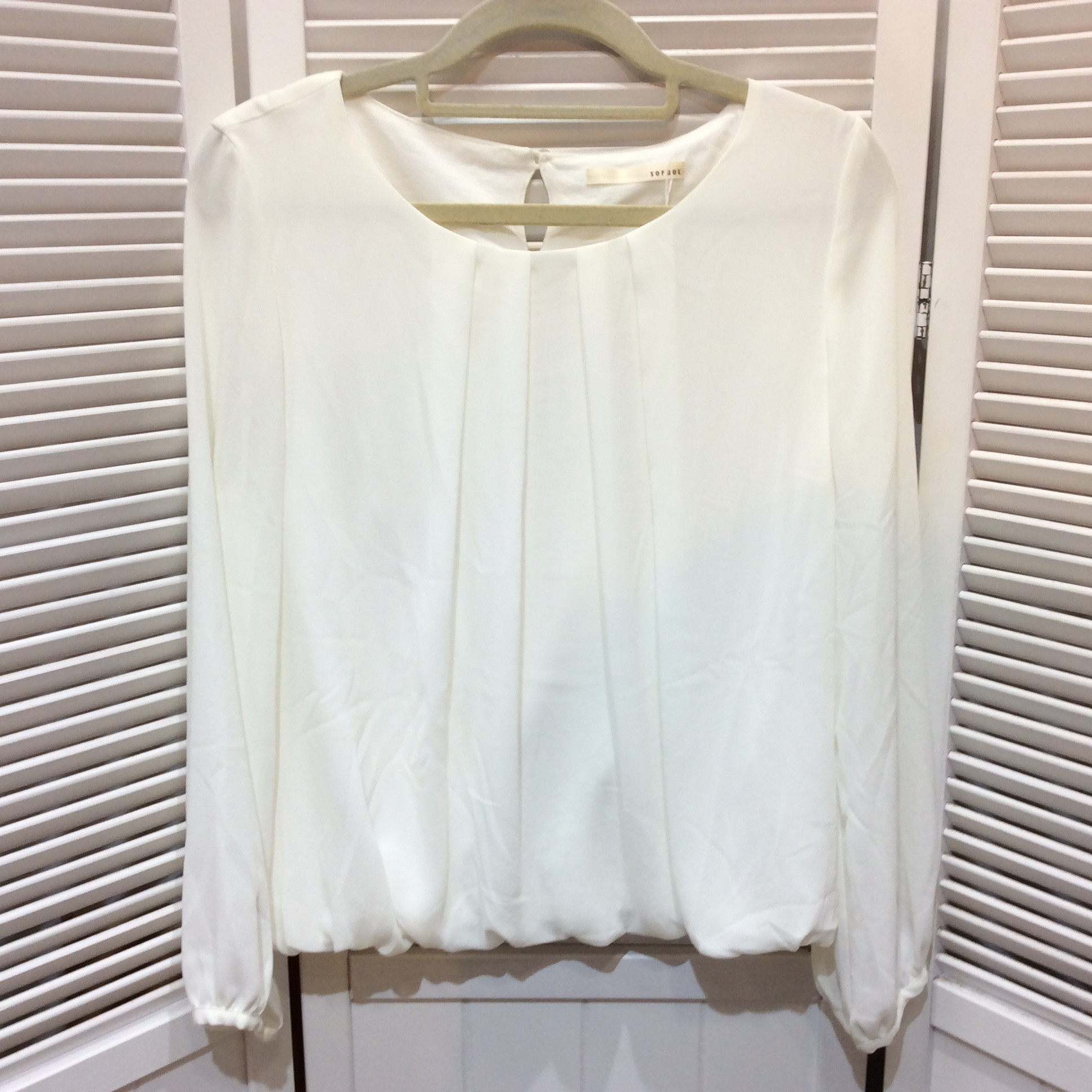 SOFUOL ワールド 長袖カットソー 40 ホワイト