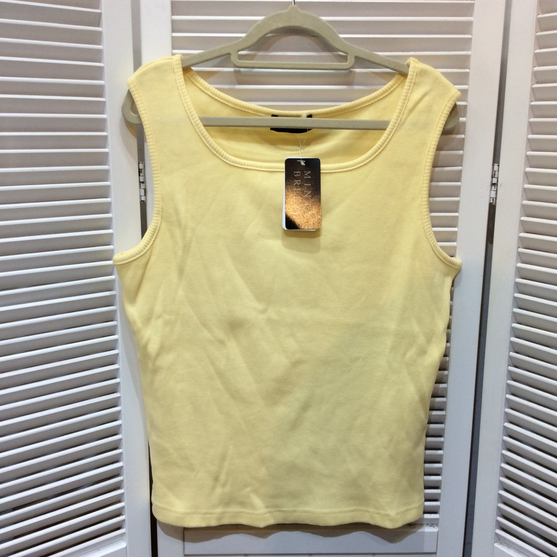未使用☆MINT BREEZE ミントブリーズ タンクトップ L クリーム