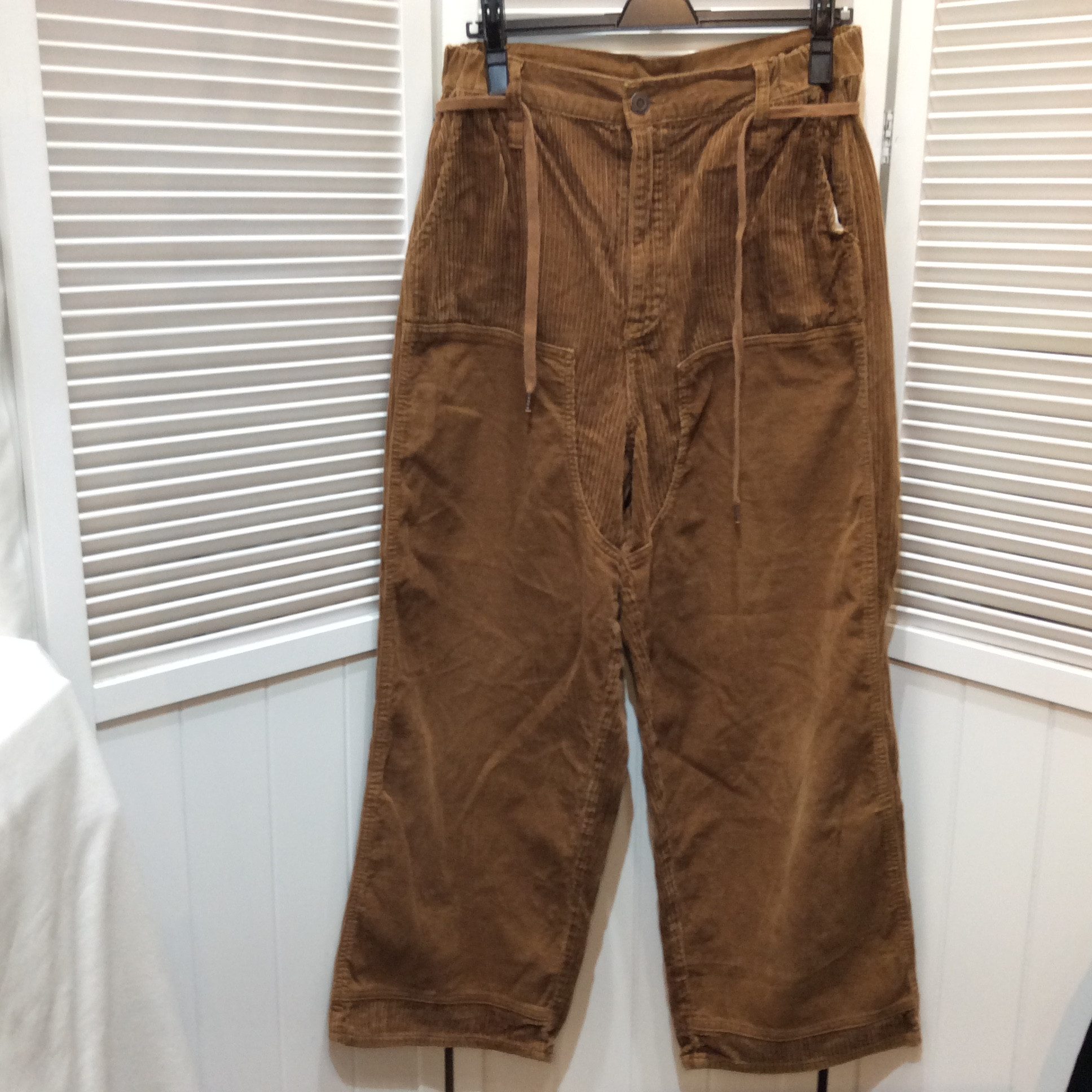 niko and… コーデュロイワイドパンツ    ブラウン