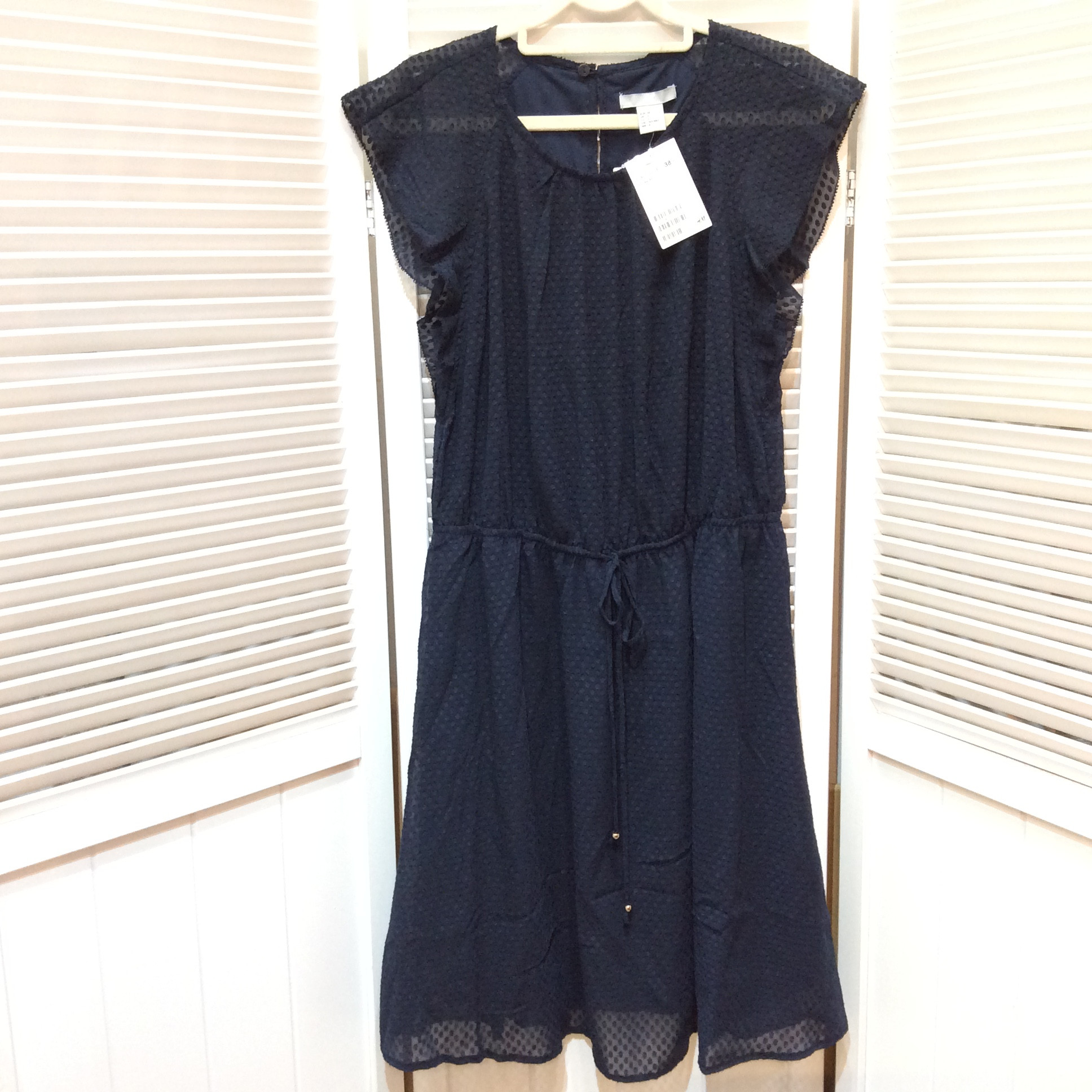 半額値下げ❗️H＆M ワンピース 38  ネイビー