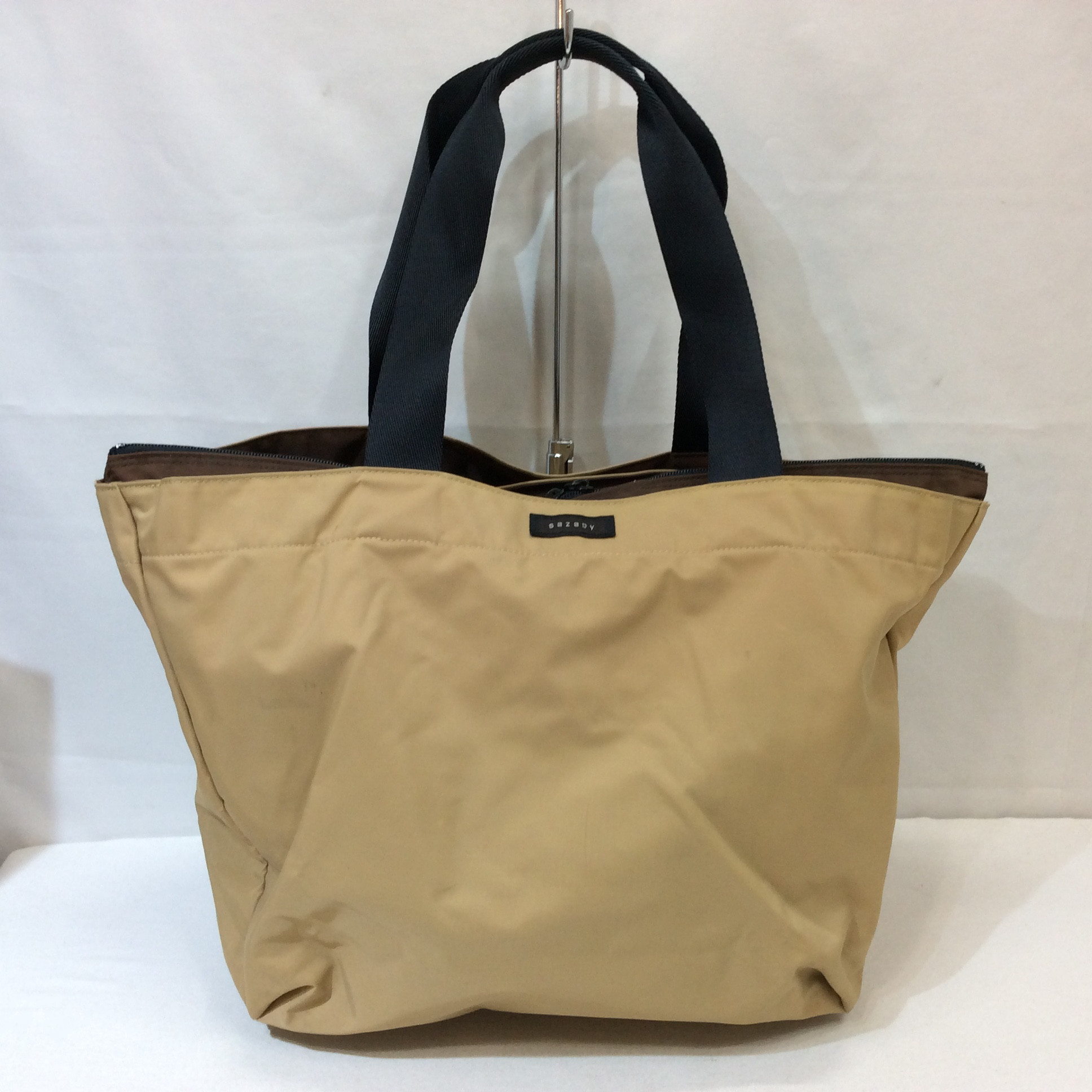 SAZABY サザビー トートバッグ ベージュ