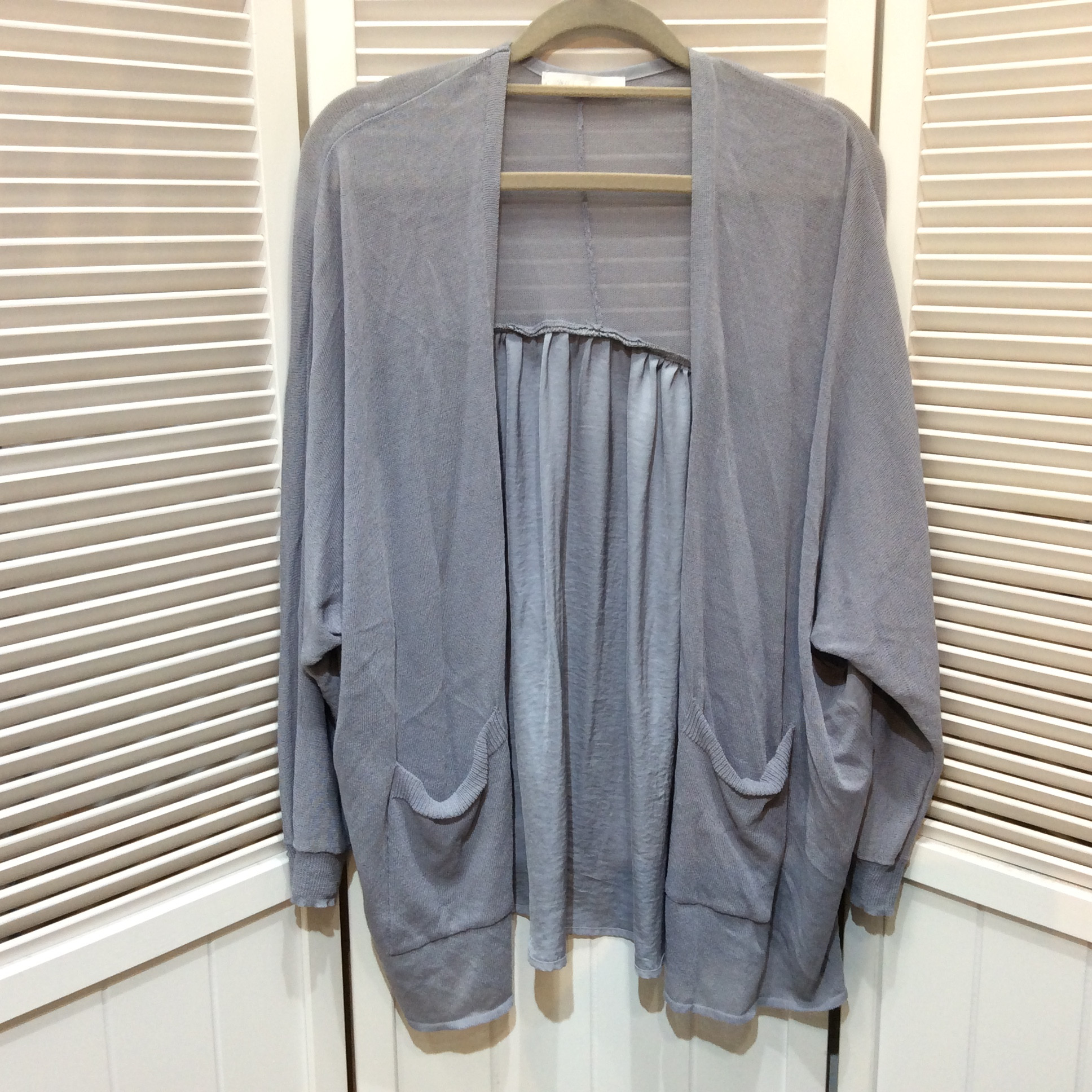 カーディガン フリーサイズ   ライトパープル