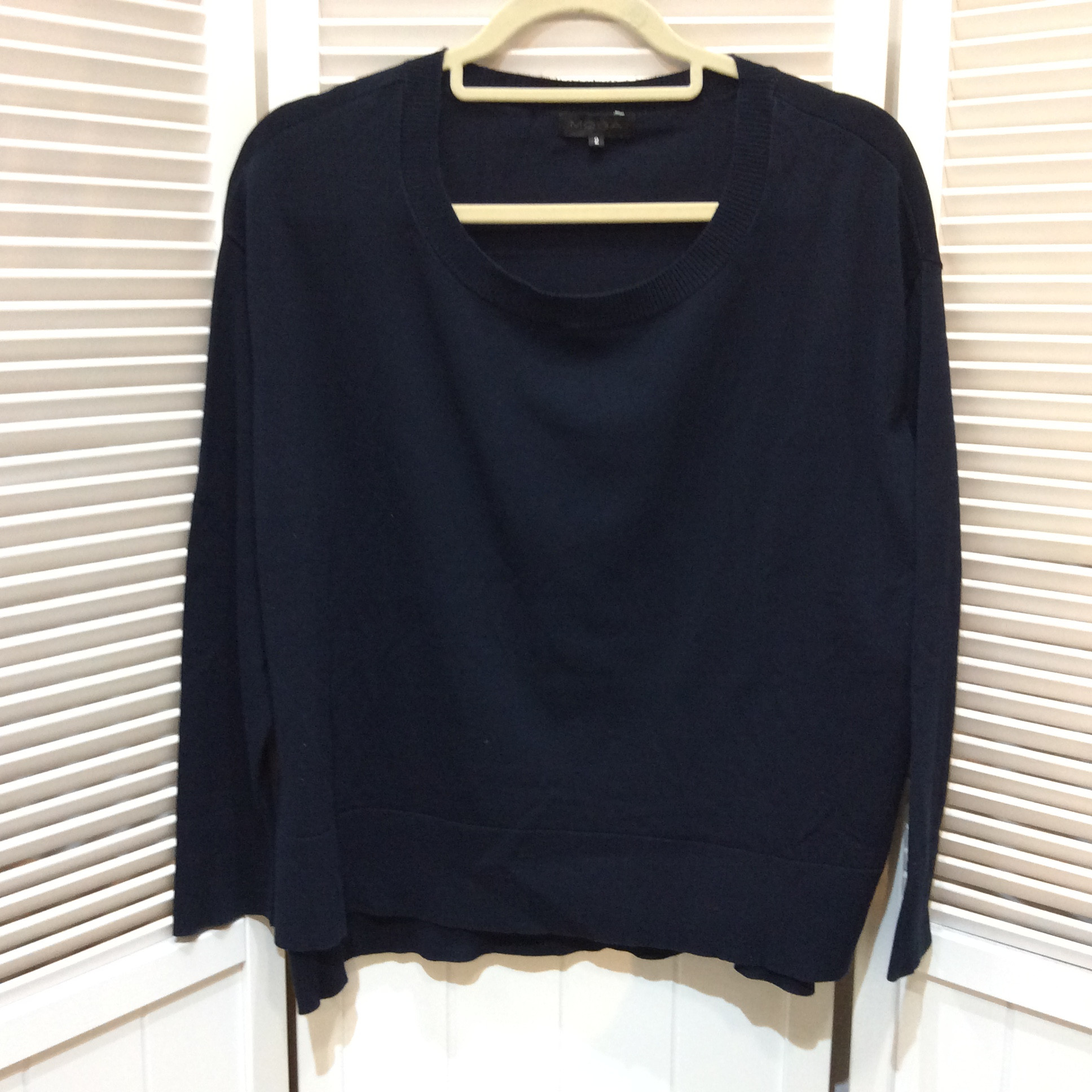 MOGA モガ 長袖セーター  サイズ2     ネイビー