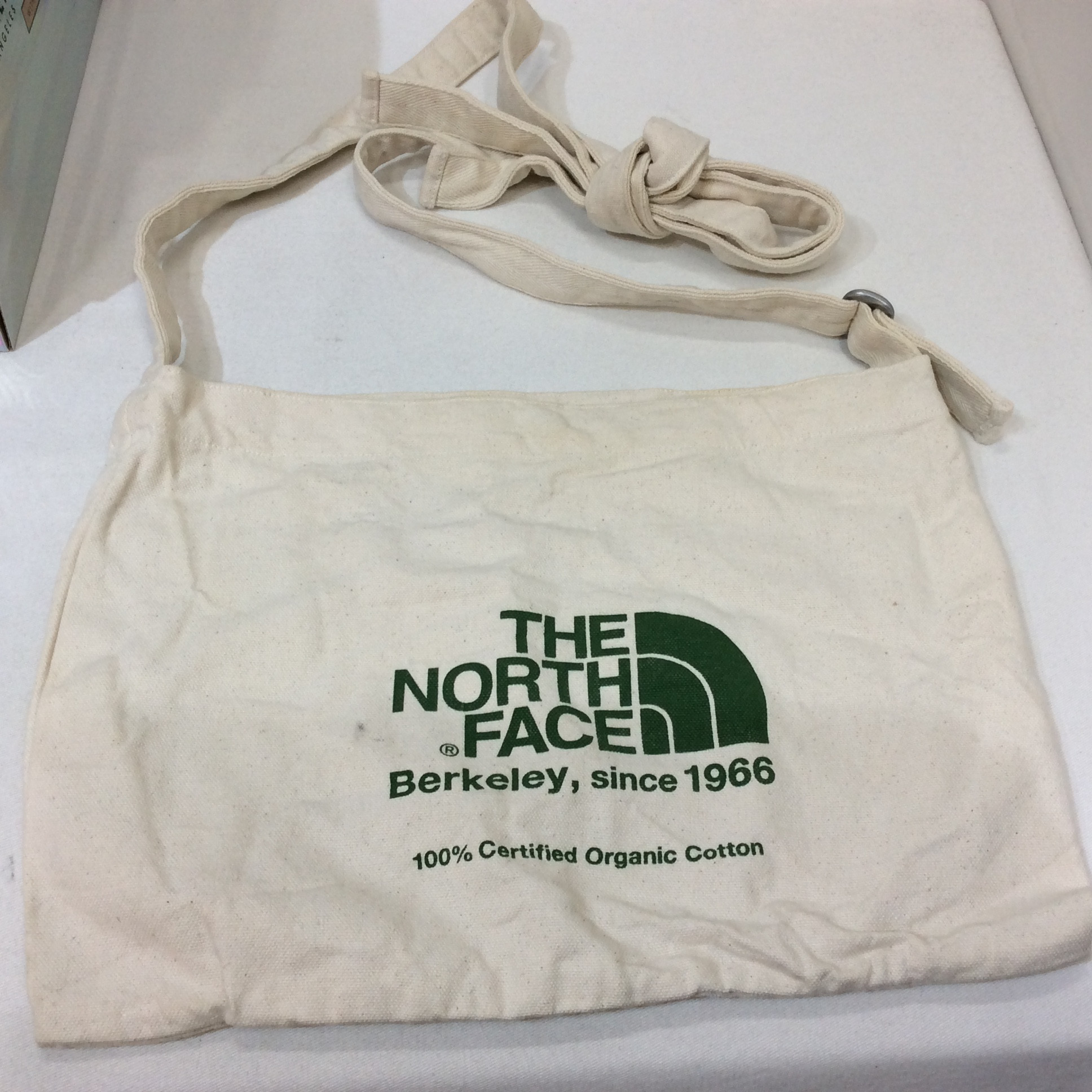 ザ ノースフェイス 布ショルダーバッグ 生成り 帆布