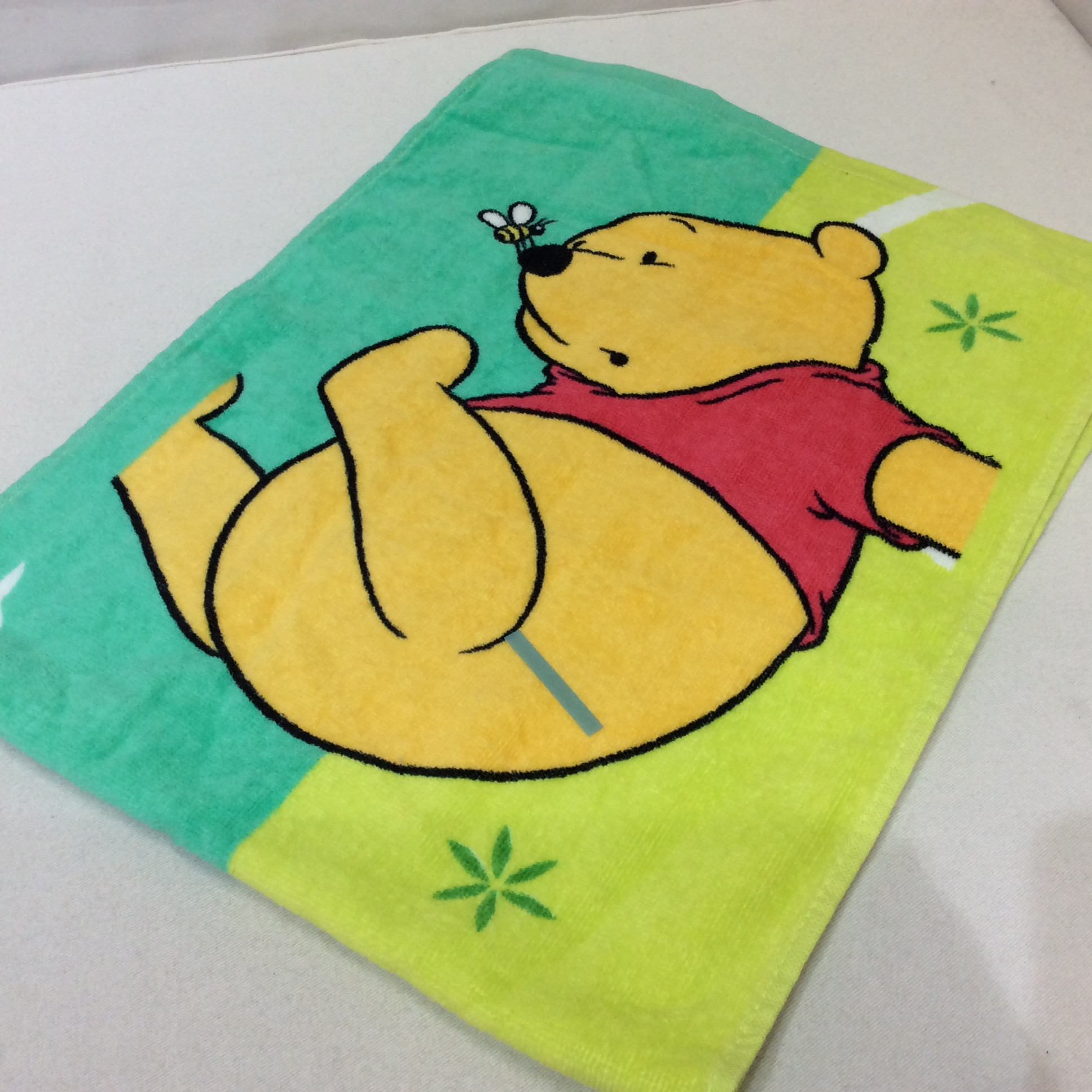 未使用☆プーさん ノベルティ フェイスタオル プー