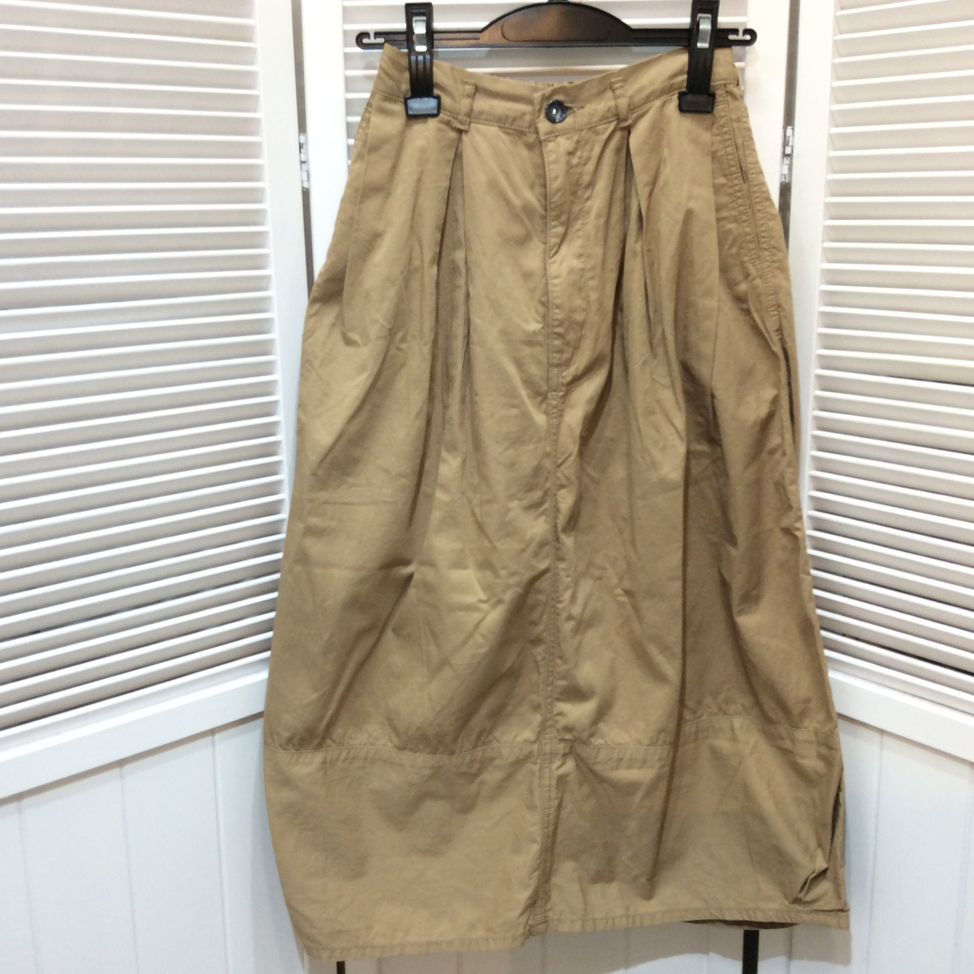 ANTGAUGE 綿 スカート  Sサイズ ベージュ