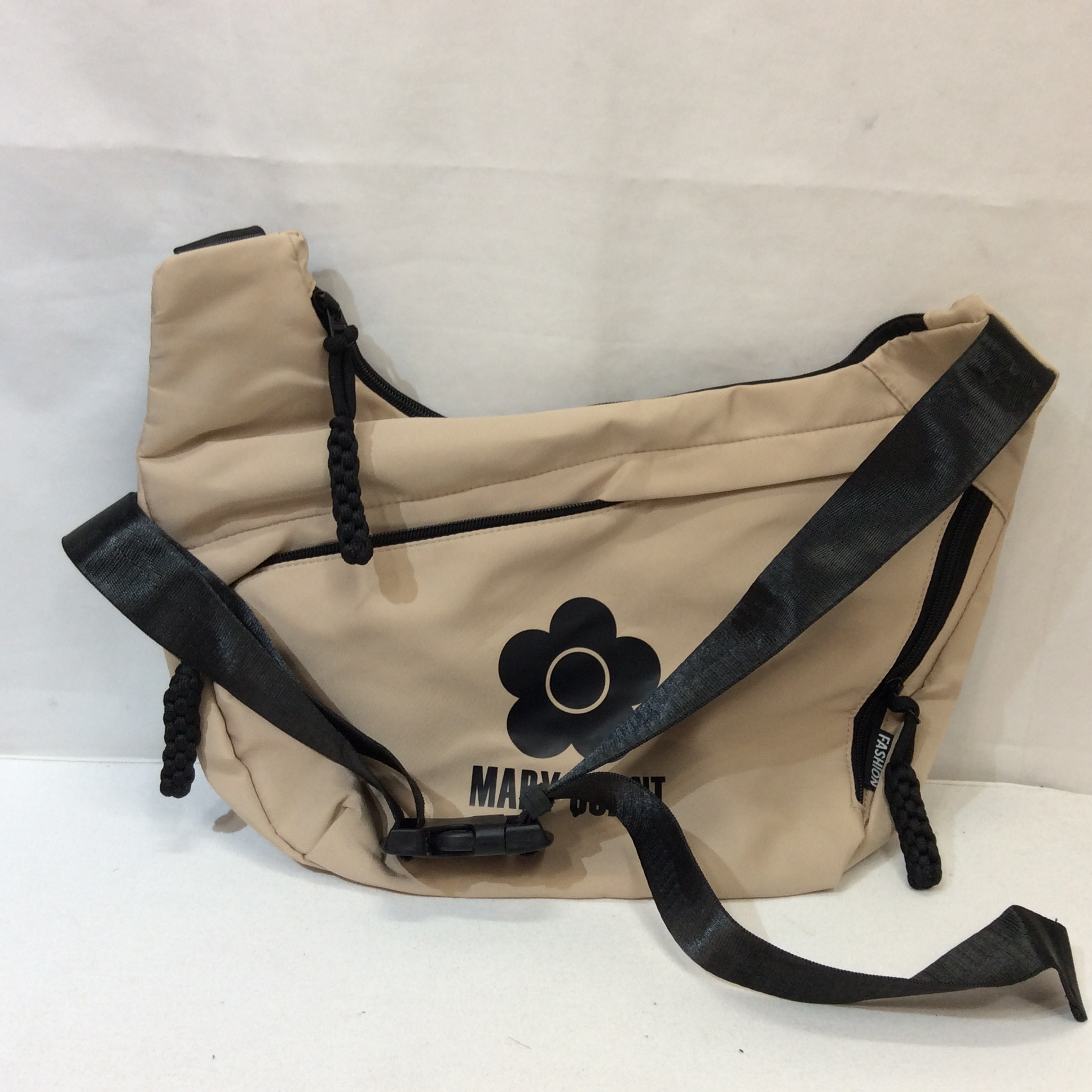 マリークワント ショルダーバッグ  ベージュ
