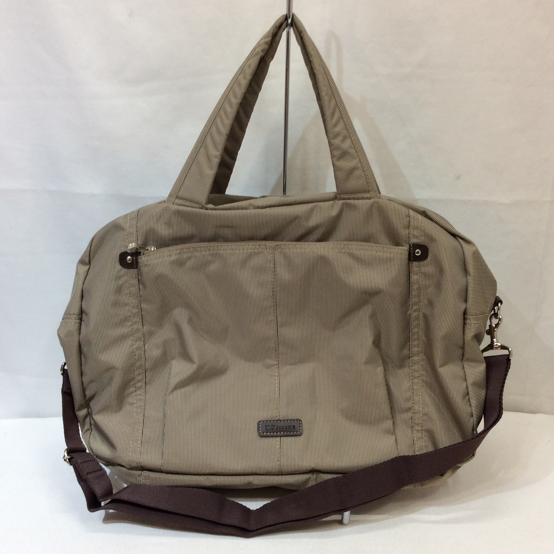 renoma レノマ ショルダー付きナイロンバッグ ベージュ系