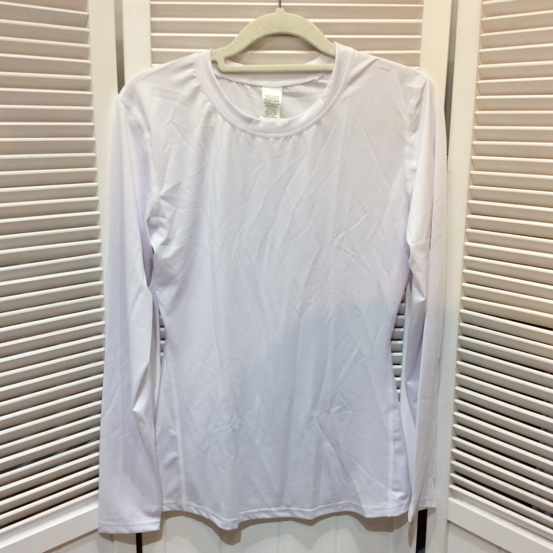 未使用☆LANBAOSI スポーツシャツ L ホワイト