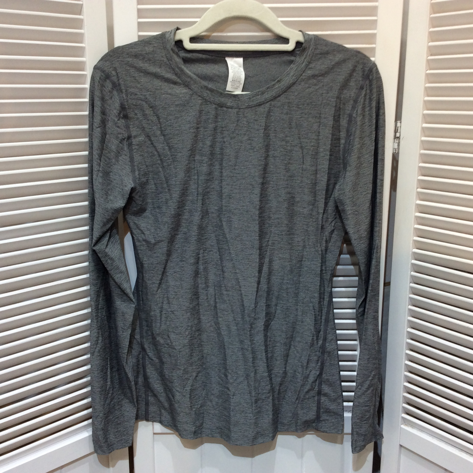 未使用☆LANBAOSI スポーツシャツ L グレー