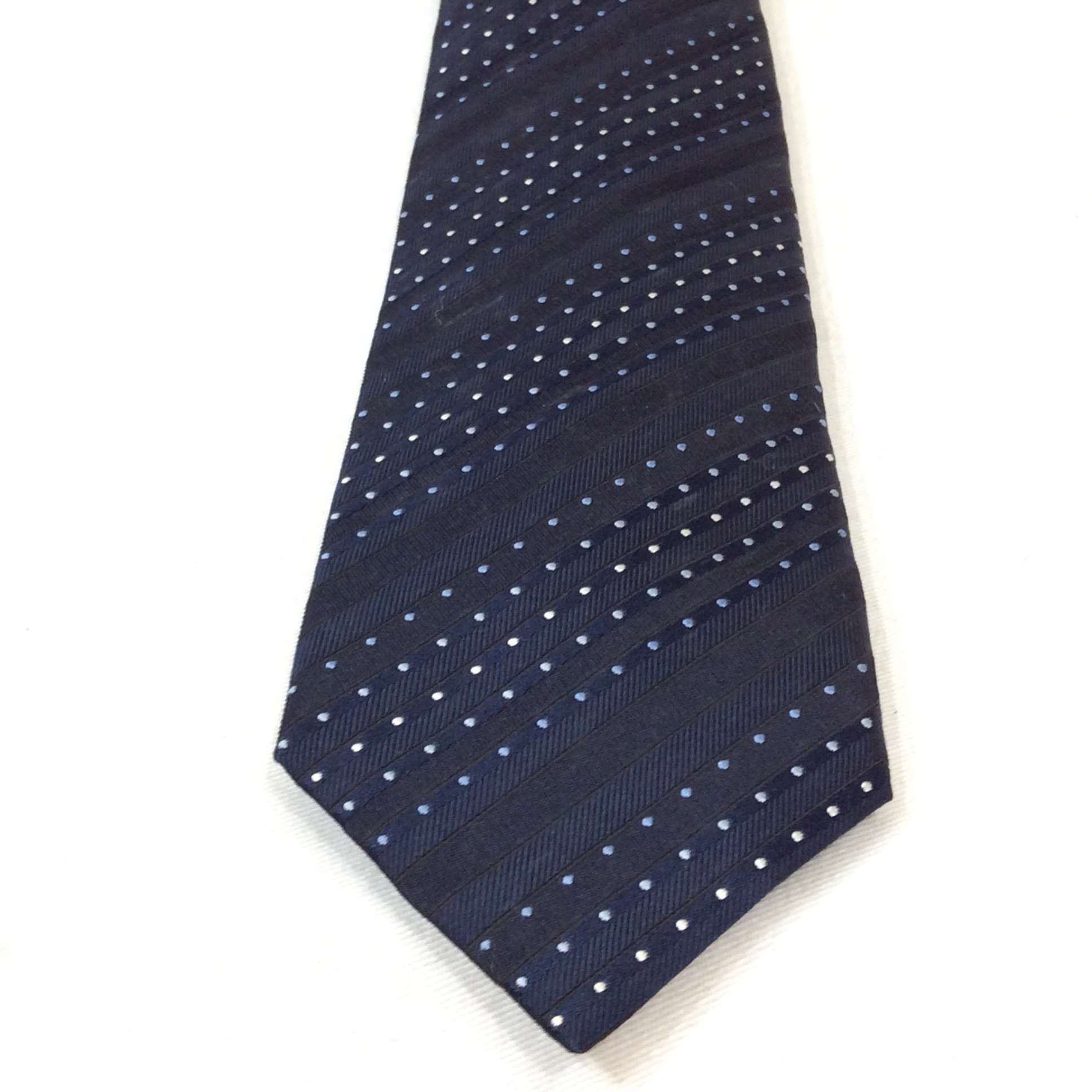 キミジマ  ネクタイ  黒ドット