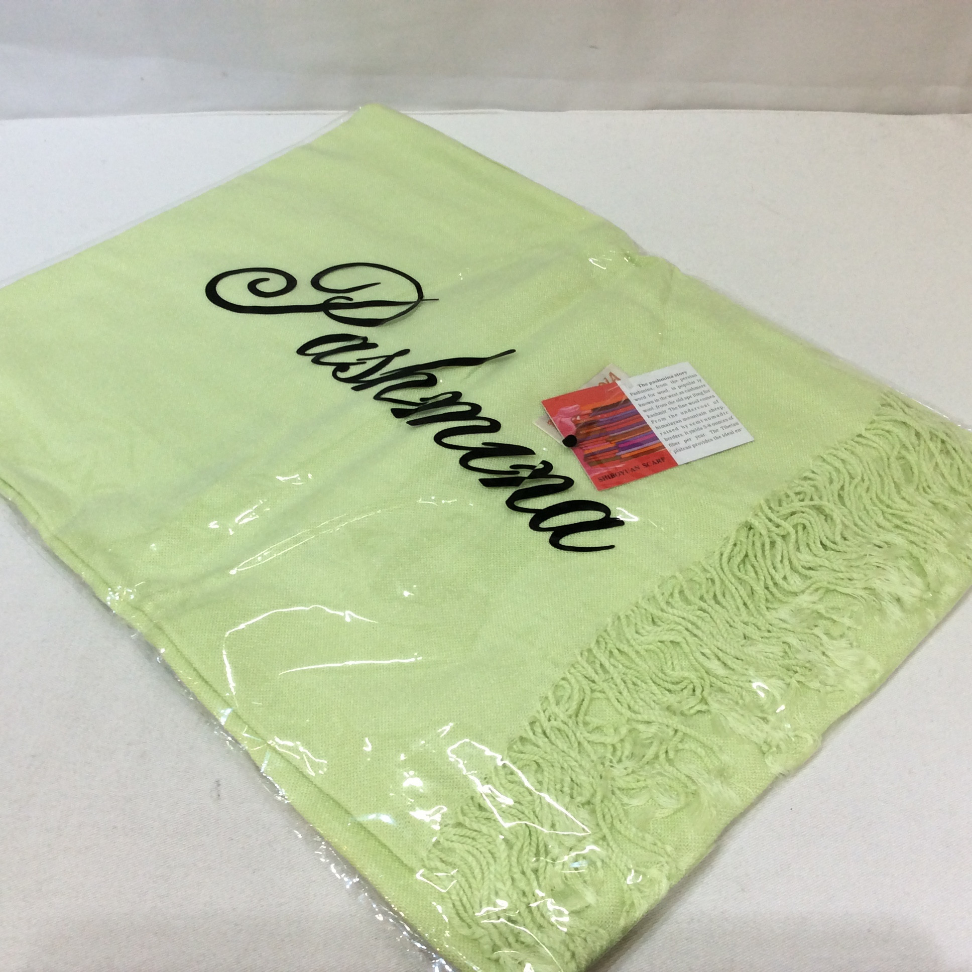 未使用☆パシュミナストール グリーン