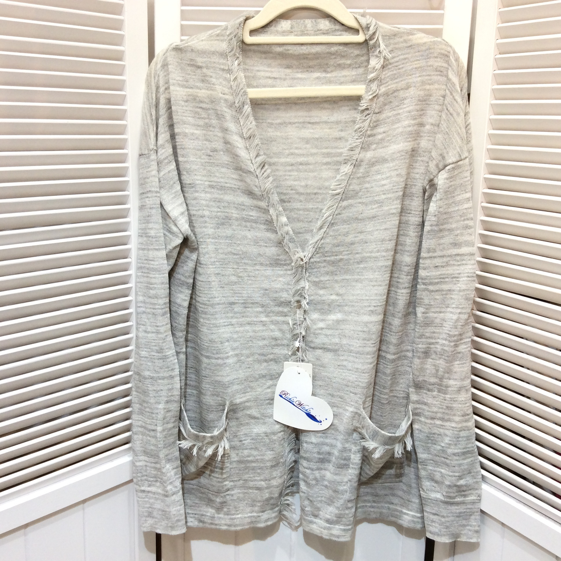 未使用 Richie Witchie カーディガン 7号 グレー