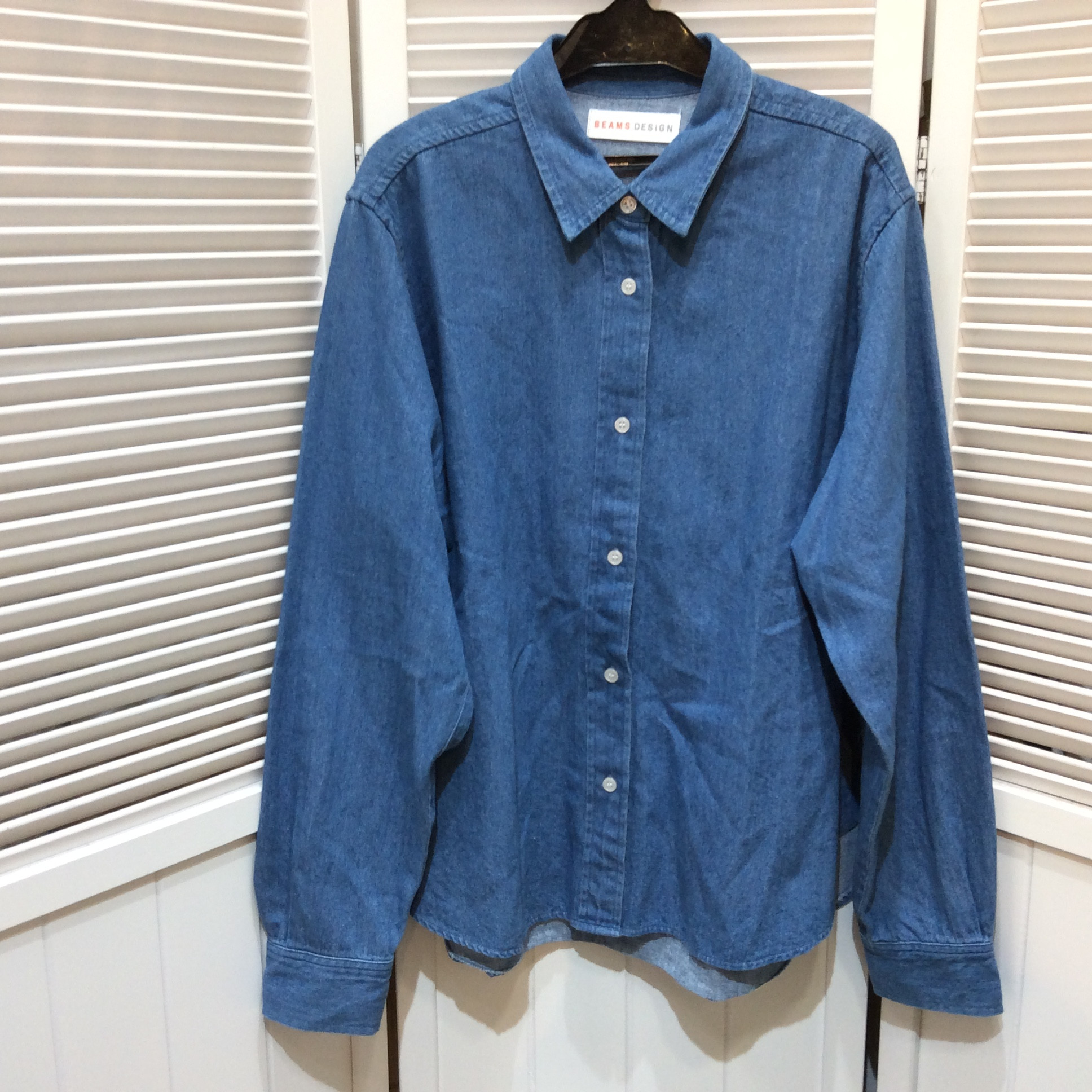ビームス デニムブラウス  Mサイズ